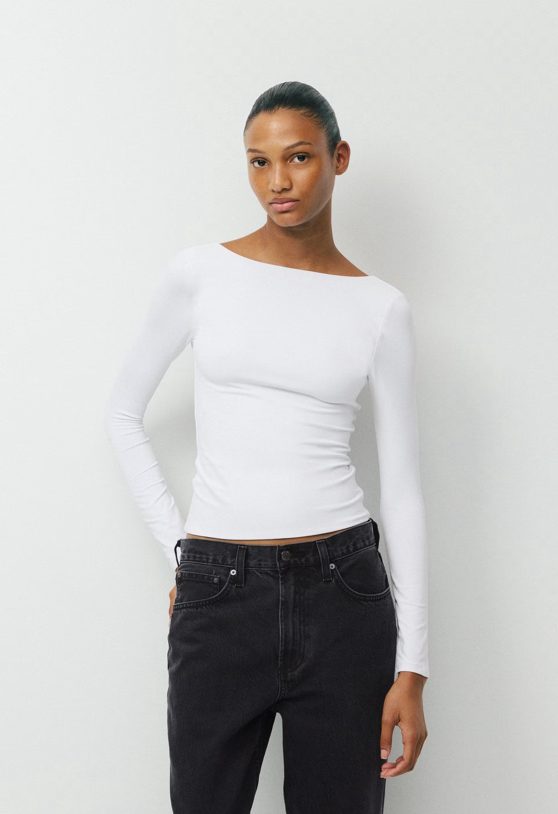 Original Contour Elysian Longsleeve - BRIGHT WHITE