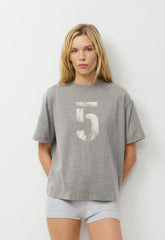 Soft Feels™ Detroit T-Shirt - H DARK GREY/WHITE