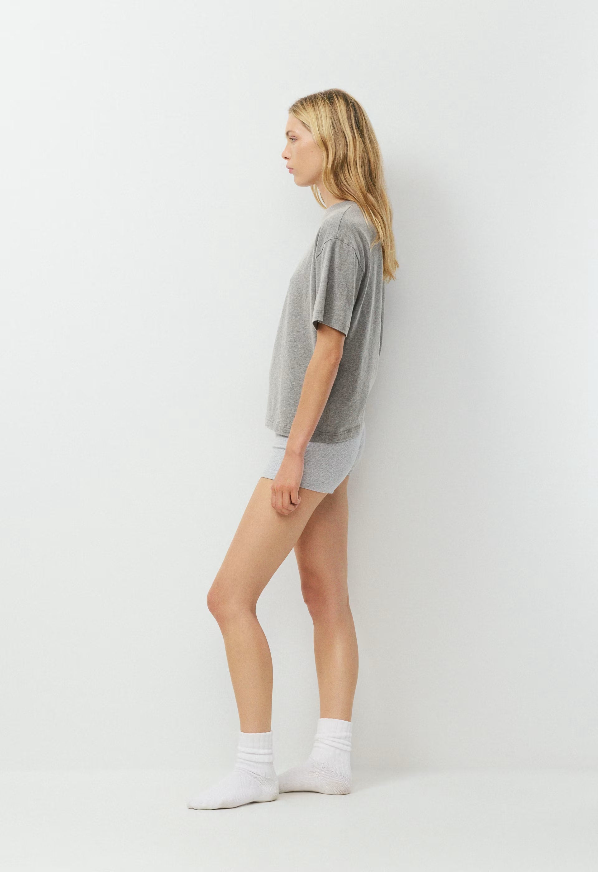 Soft Feels™ Detroit T-Shirt - H DARK GREY/WHITE