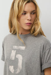 Soft Feels™ Detroit T-Shirt - H DARK GREY/WHITE