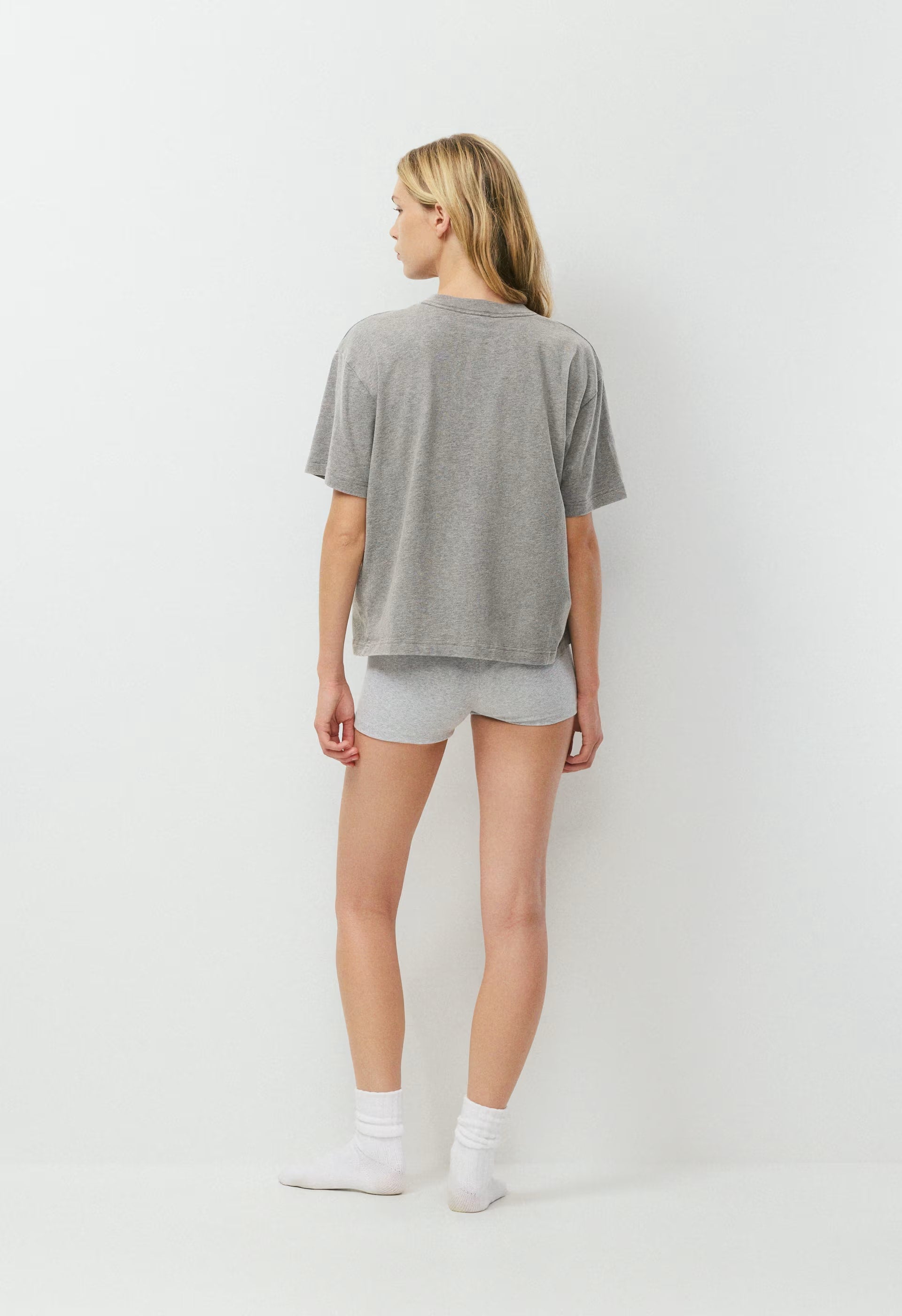 Soft Feels™ Detroit T-Shirt - H DARK GREY/WHITE