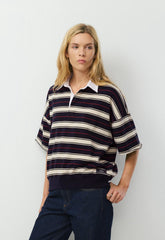 Mighty Cotton™ Lomu Shortsleeve Polo - ADMRL NVY/ SSD CRM