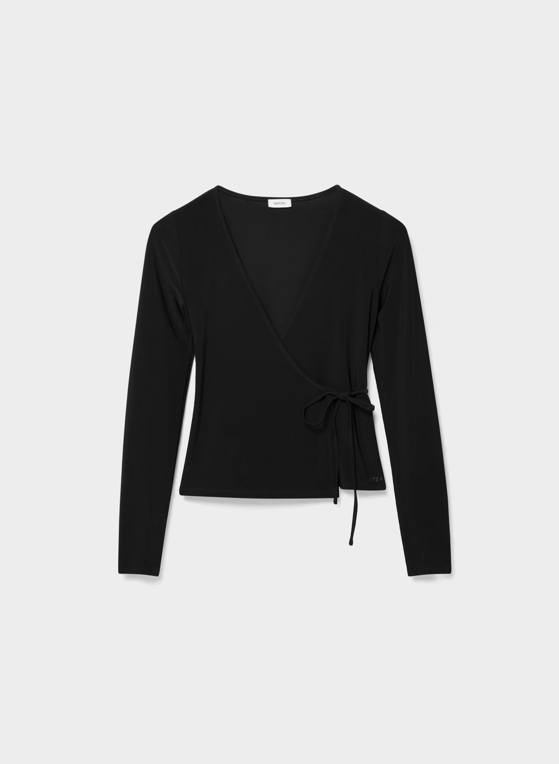 Smooth Matter™ Island Wrap Longsleeve - BLACK