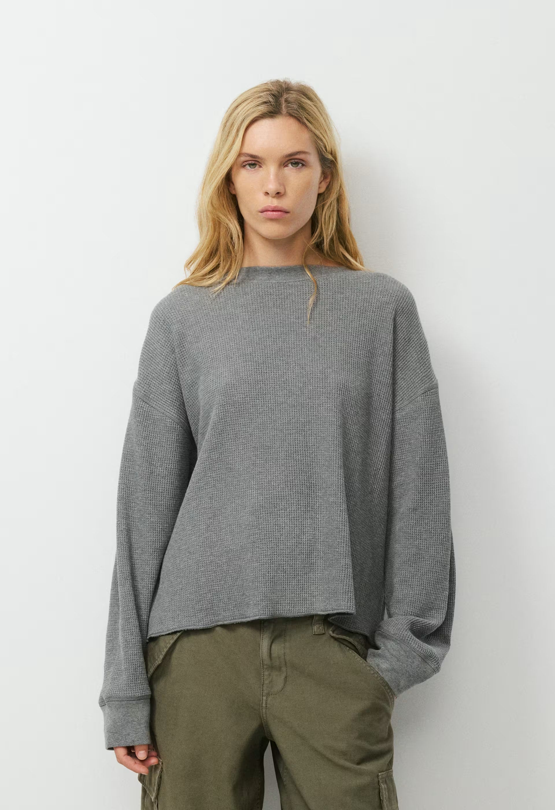Fargo Longsleeve - HEATHER DARK GREY