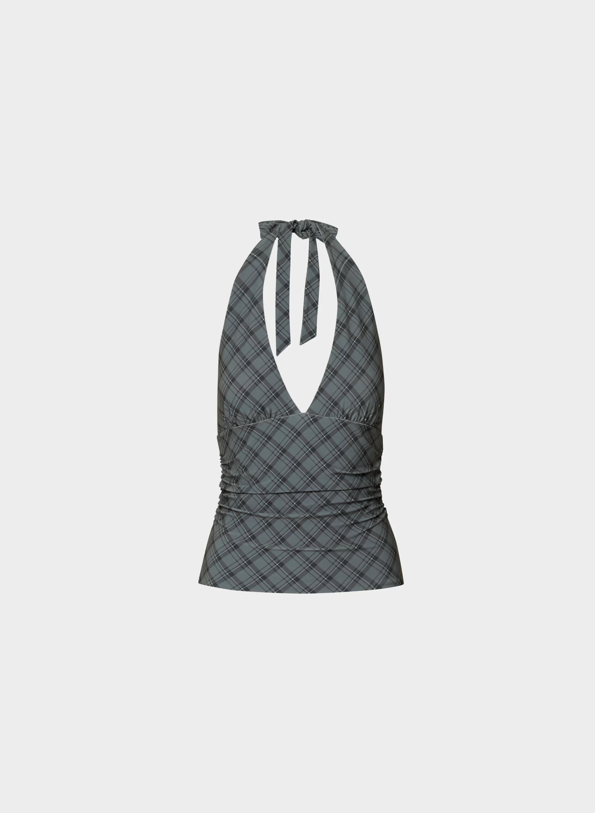 Smooth Matter™ Wylder Halter Top - DARK GREY/MMNT GREY