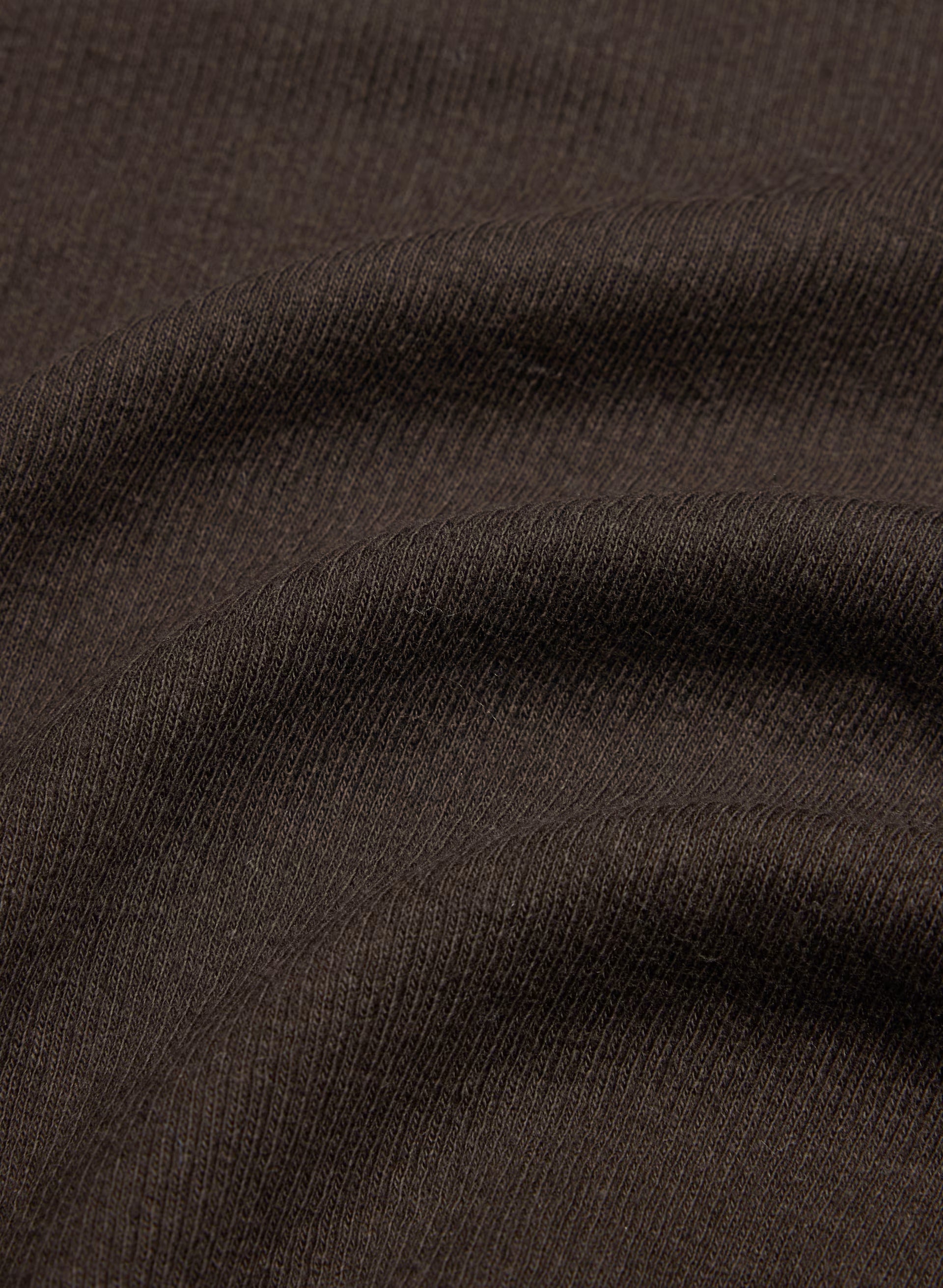 HomeStretch™ Rib Penduline T-Shirt - CACAO NIB BROWN