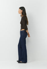 HomeStretch™ Rib Penduline T-Shirt - CACAO NIB BROWN