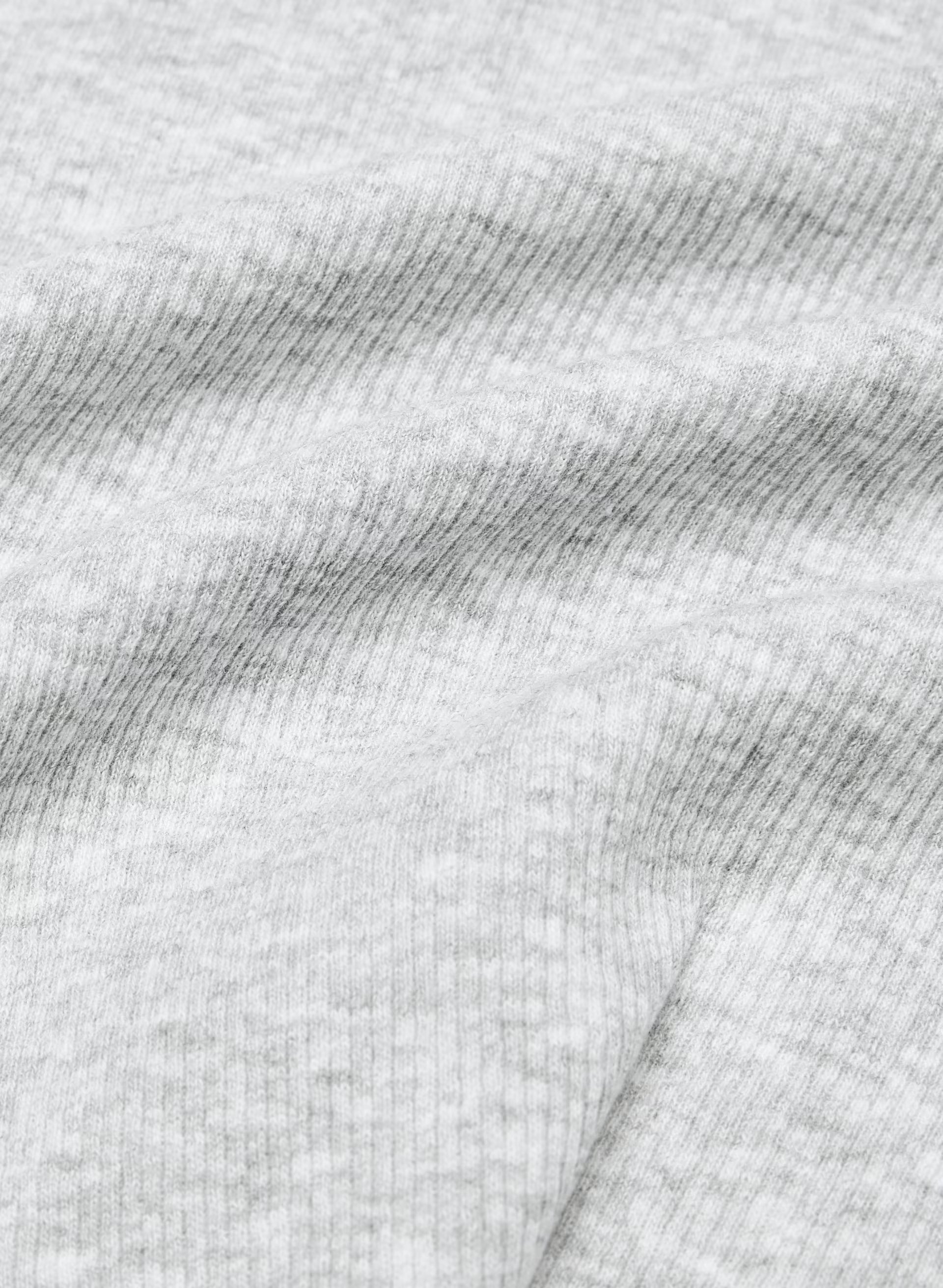 HomeStretch™ Rib Penduline T-Shirt - HEATHER CHROME
