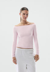 BUTTER Barre Longsleeve - MAGNOLIA