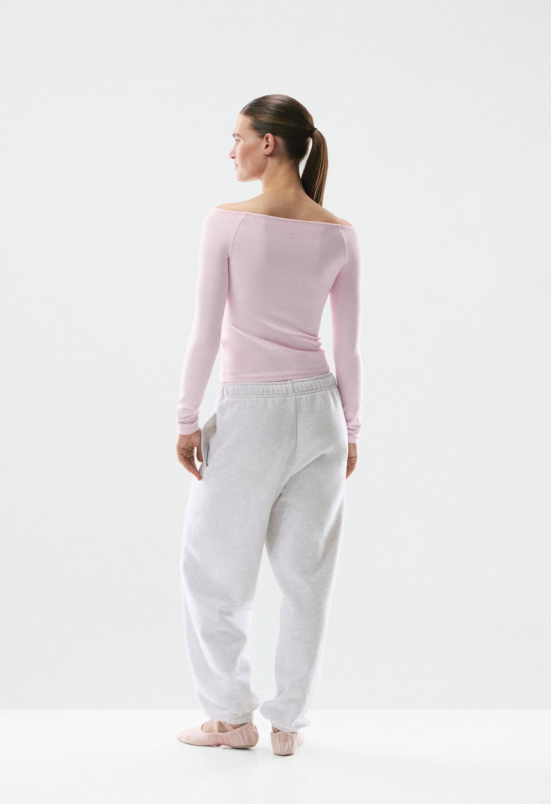 BUTTER Barre Longsleeve - MAGNOLIA