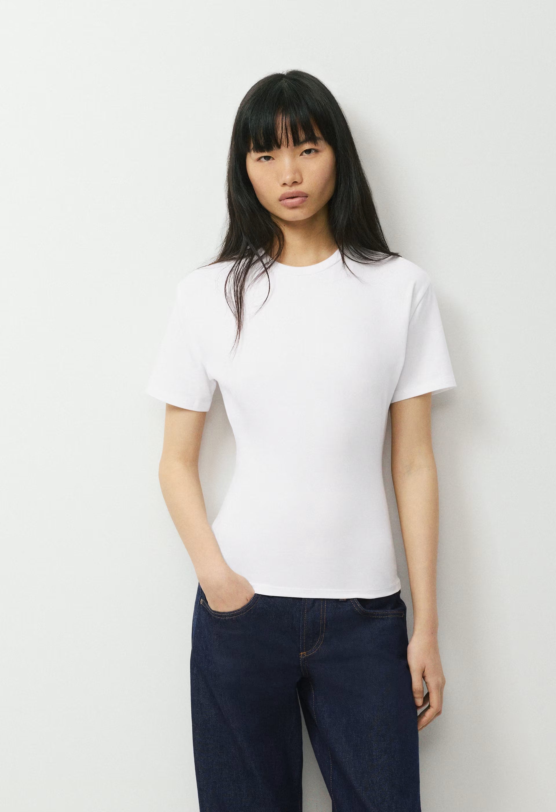 HomeStretch™ Smooth Sequence T-Shirt - BRIGHT WHITE