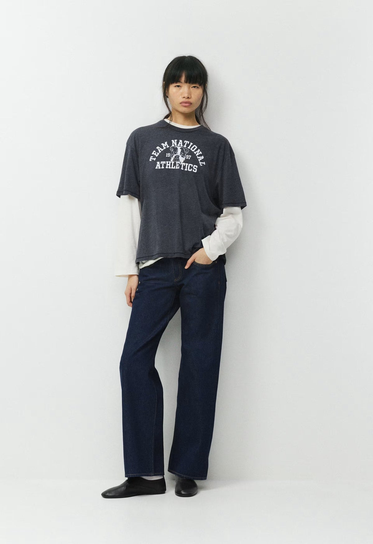 Omaha T-Shirt - H ETERNAL NVY/LT BIRCH