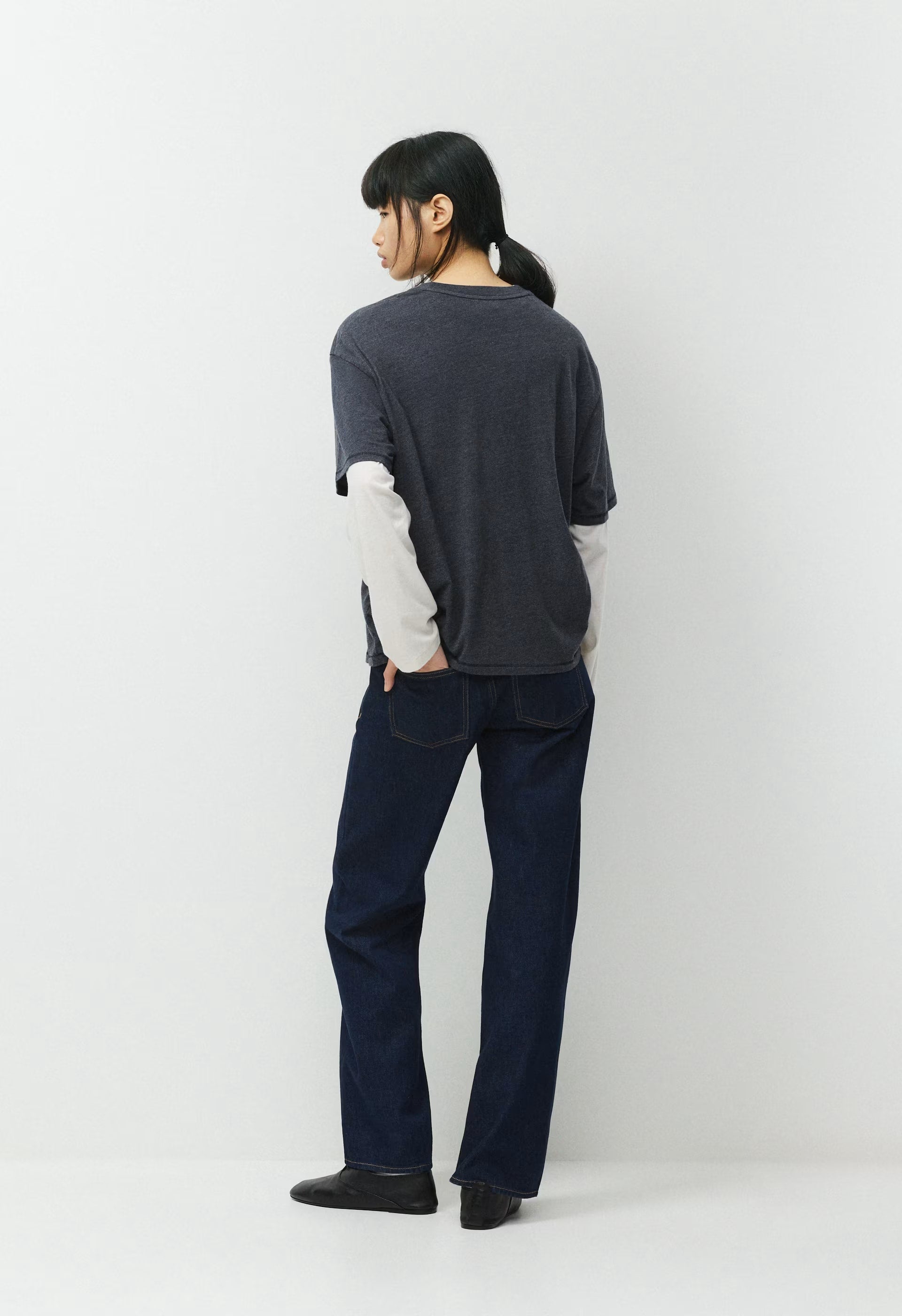 Omaha T-Shirt - H ETERNAL NVY/LT BIRCH