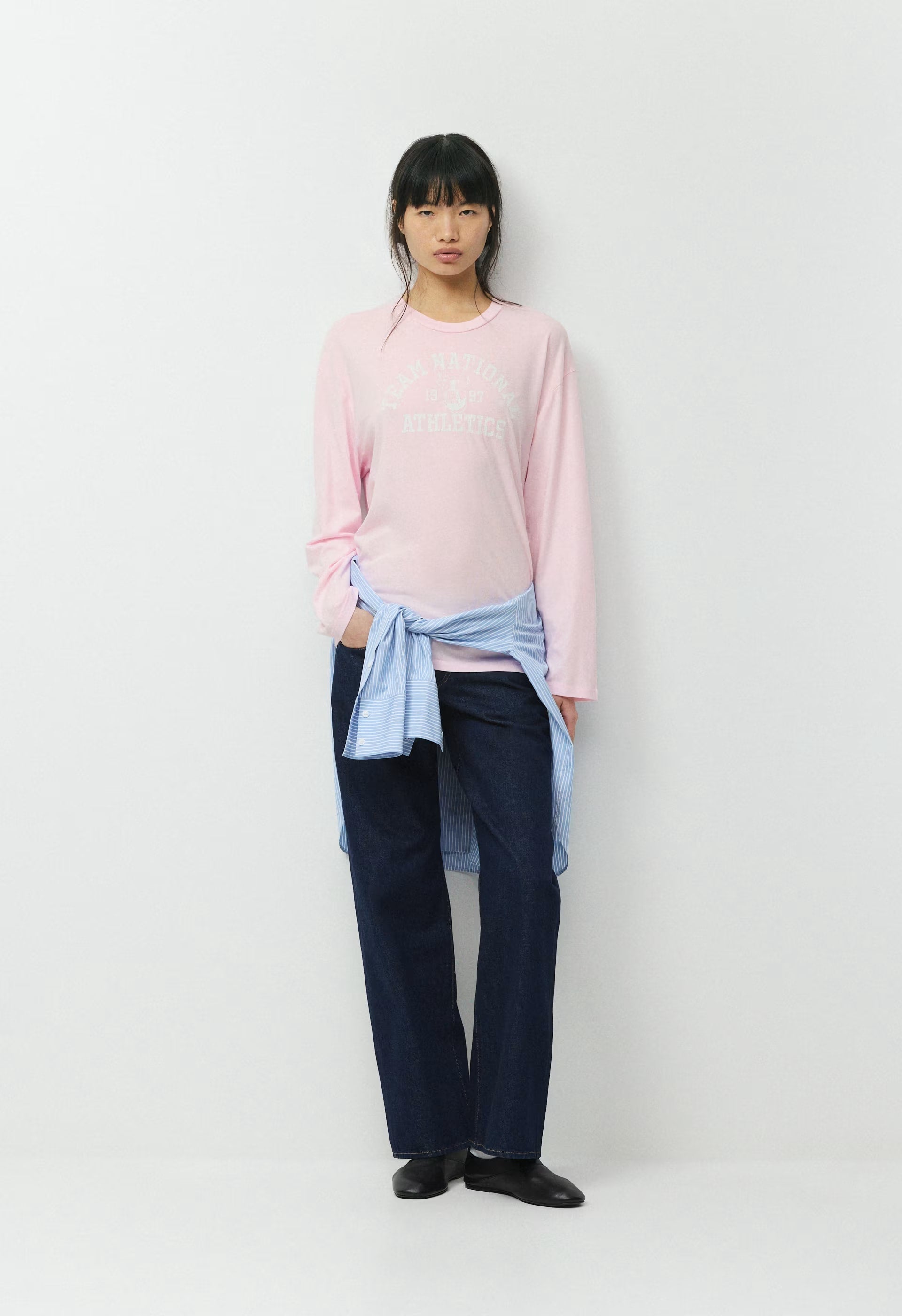 Range Longsleeve - PINKU/LIGHT BIRCH