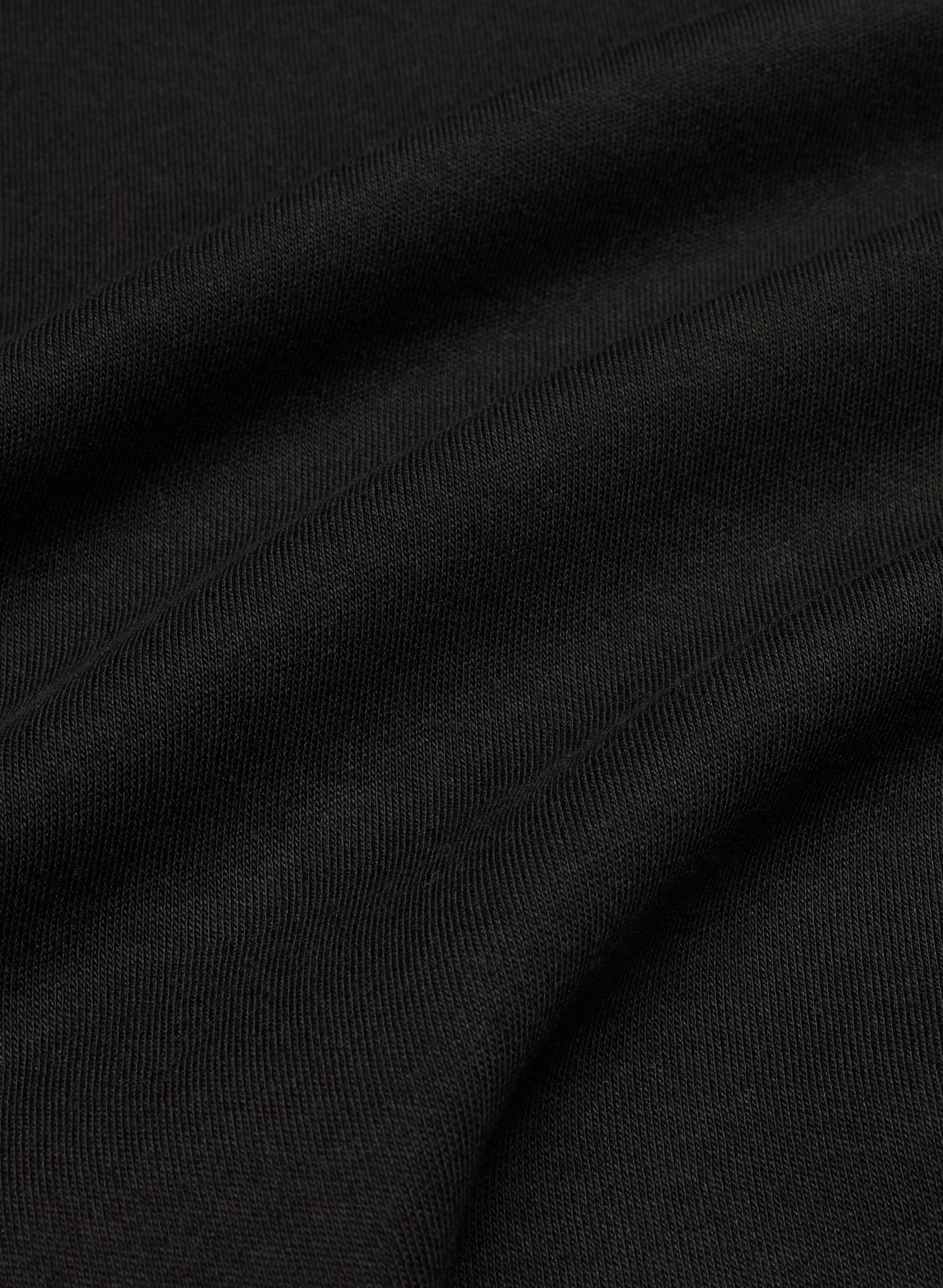 InterLock Cotton Steps Longsleeve - BLACK/WHITE