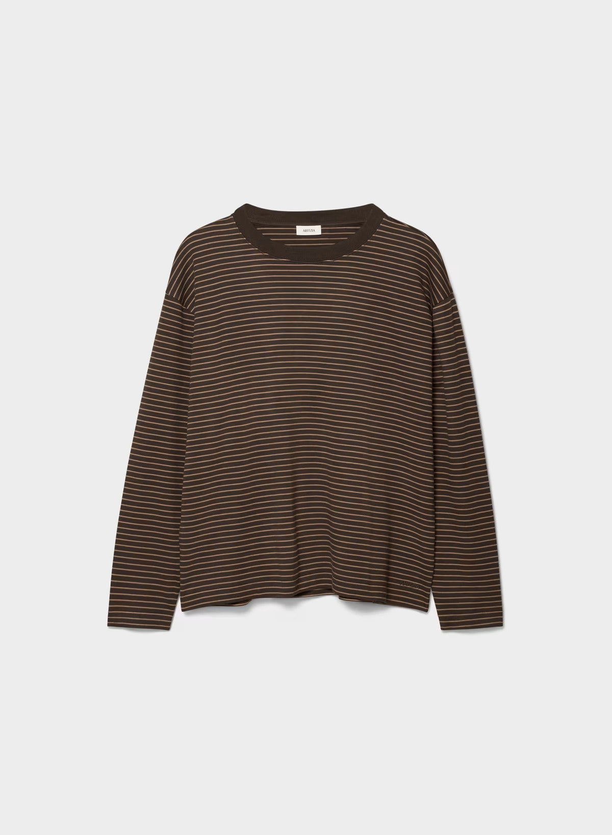 InterLock Cotton Steps Longsleeve - CCA NB BWN/CCA SND