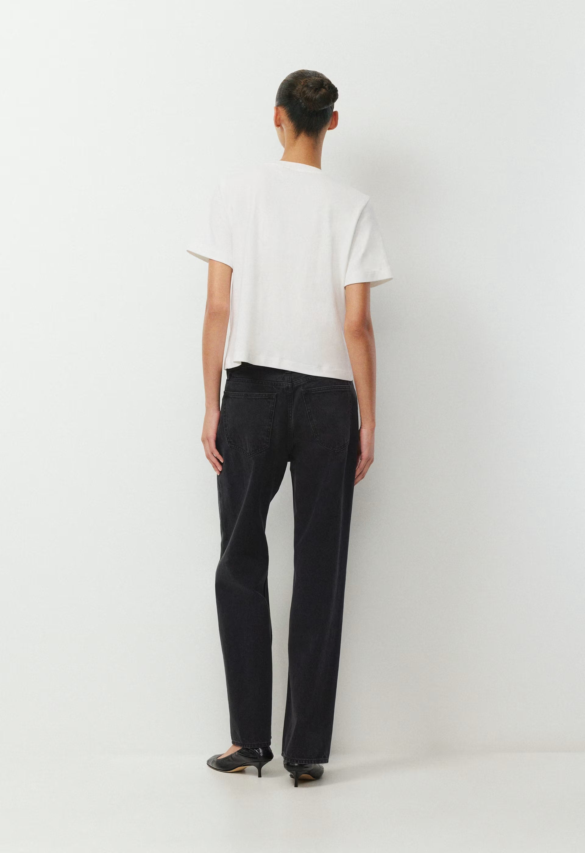 InterLock Cotton Function T-Shirt - WHITE/RICH MOCHA BROWN
