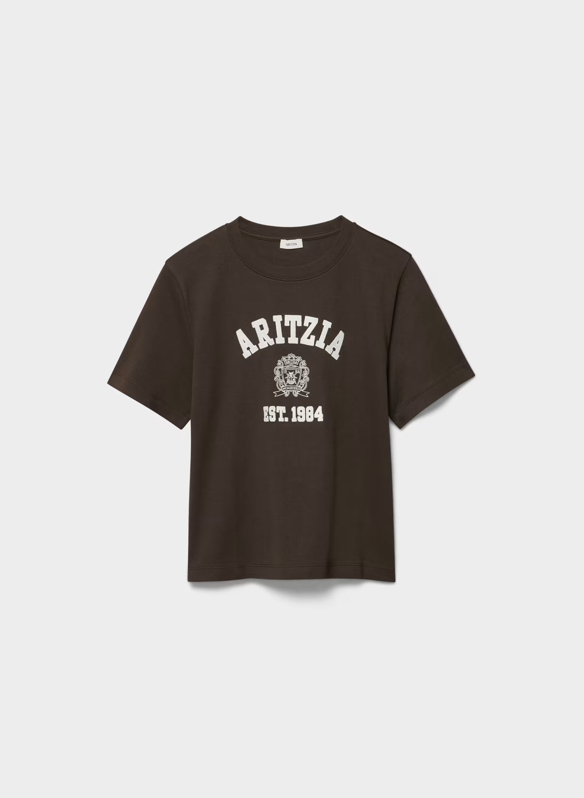 InterLock Cotton Function T-Shirt - CACAO NIB BRN/LT BIRCH