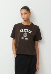 InterLock Cotton Function T-Shirt - CACAO NIB BRN/LT BIRCH