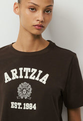 InterLock Cotton Function T-Shirt - CACAO NIB BRN/LT BIRCH