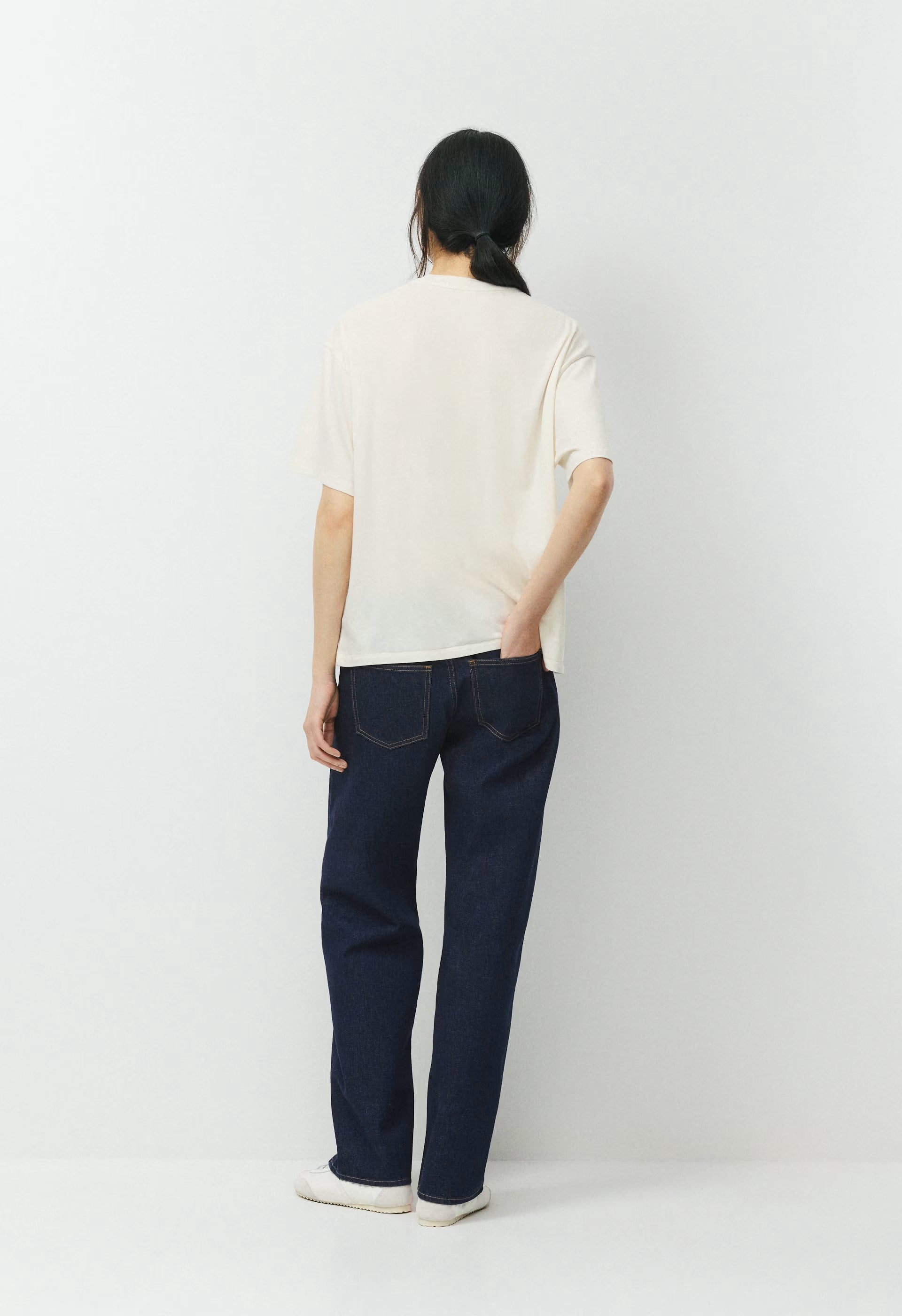 Omaha T-Shirt - LIGHT BIRCH/BLACK
