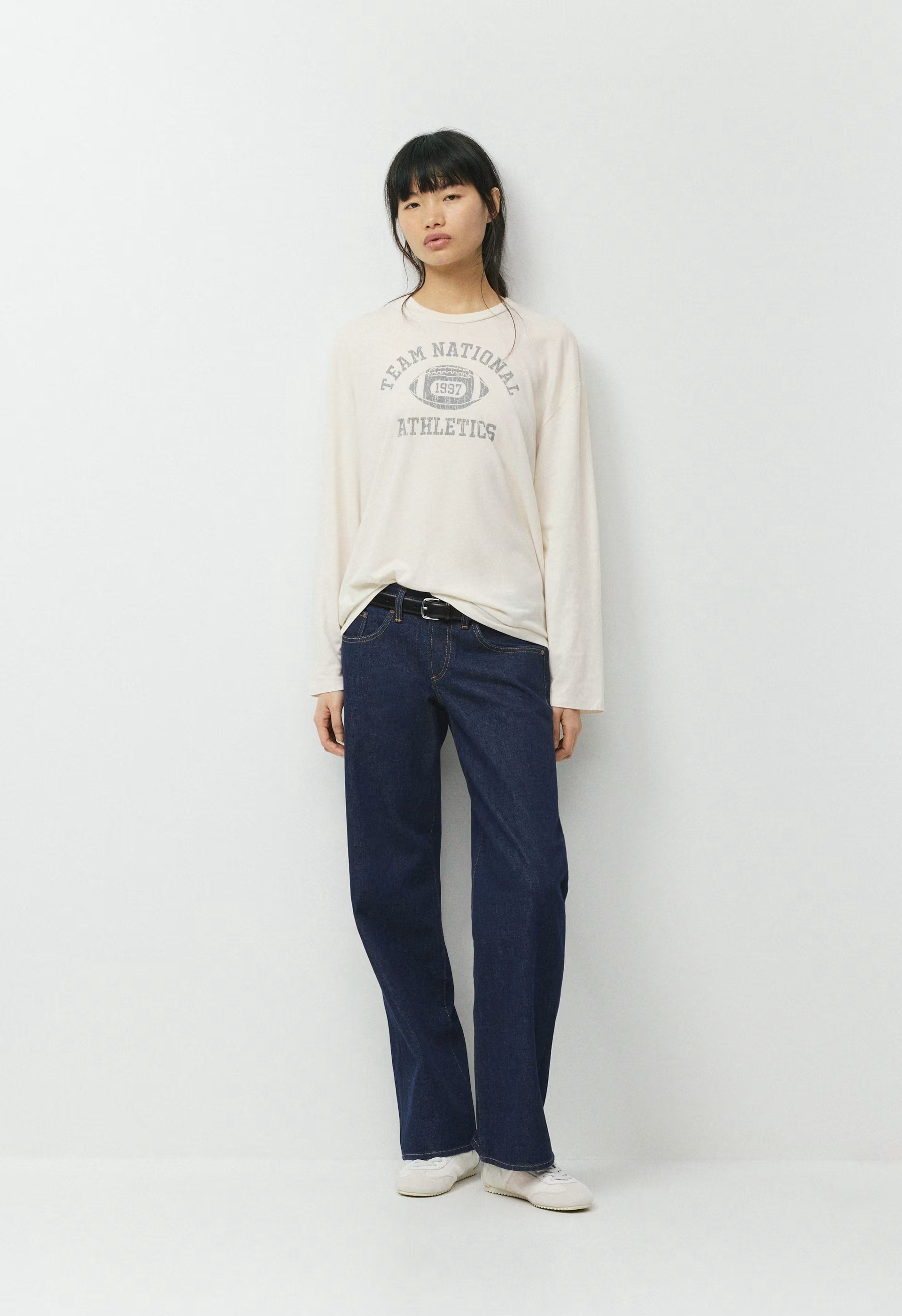 Range Longsleeve - LIGHT BIRCH/ SHADY BLU