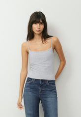 HomeStretch™ Smooth Capsule Comfort Tank - HEATHER CHROME