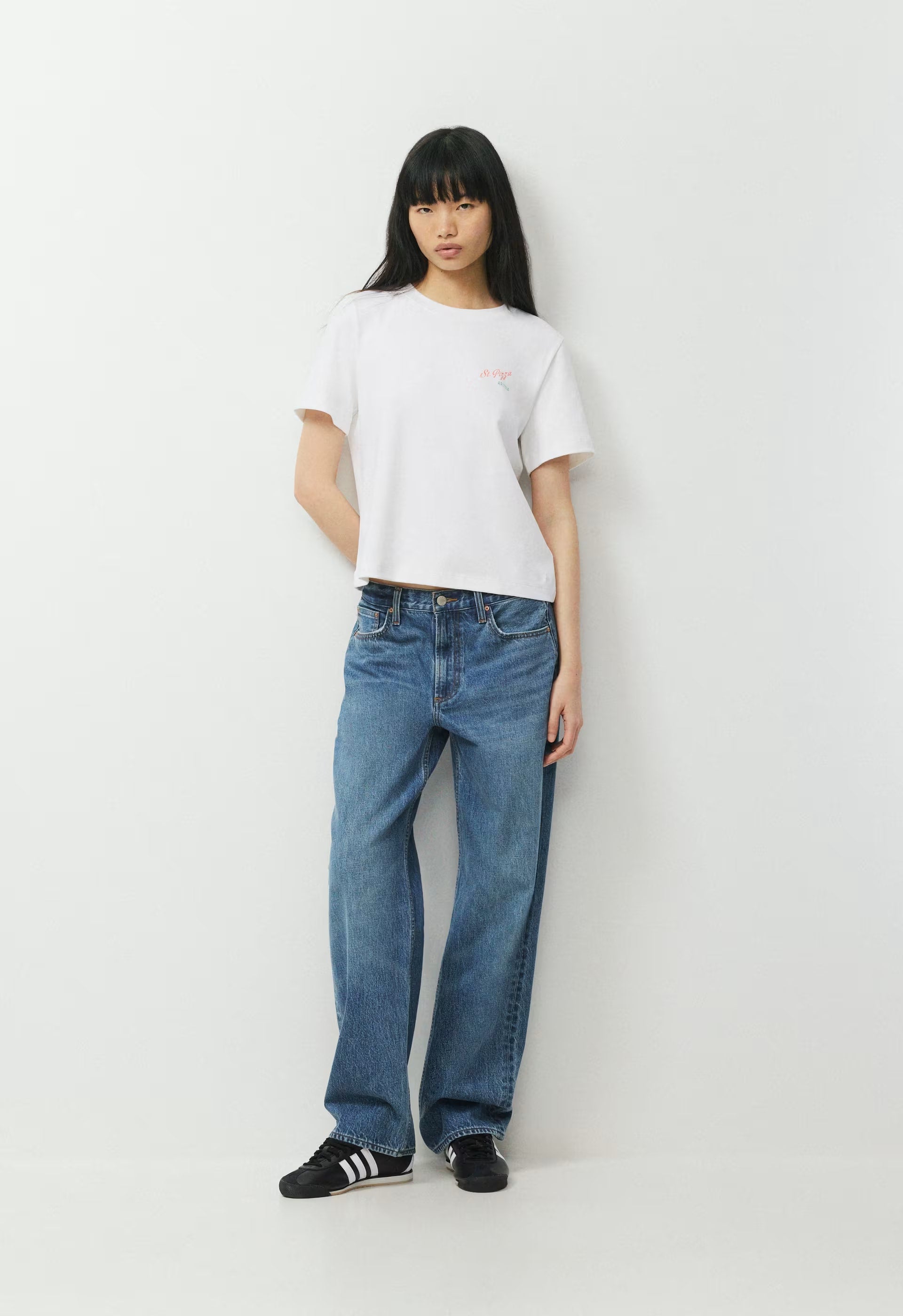 Interlock Cotton Function T-Shirt - WHITE