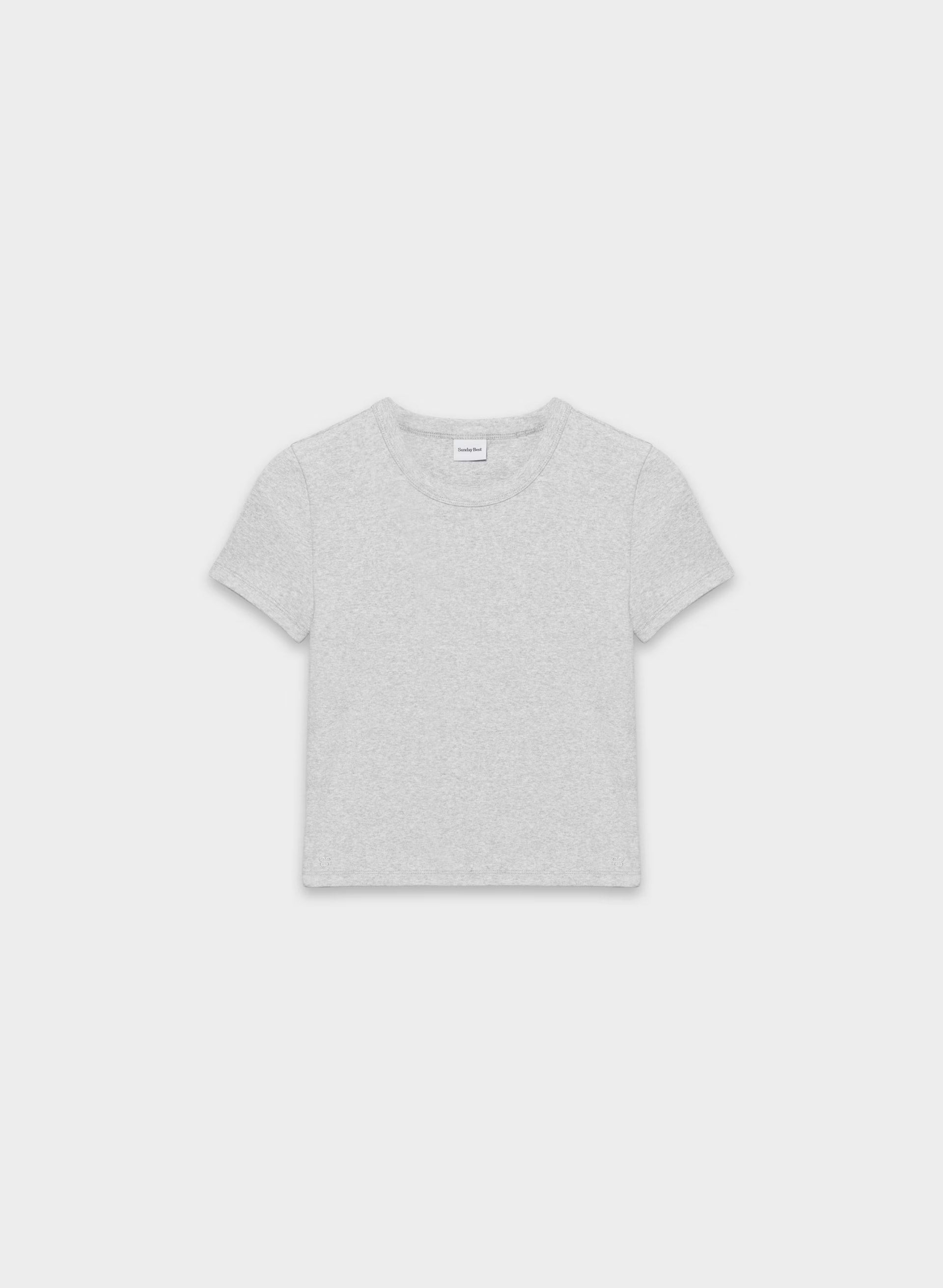 Little Ripple T-Shirt - HEATHER CHROME