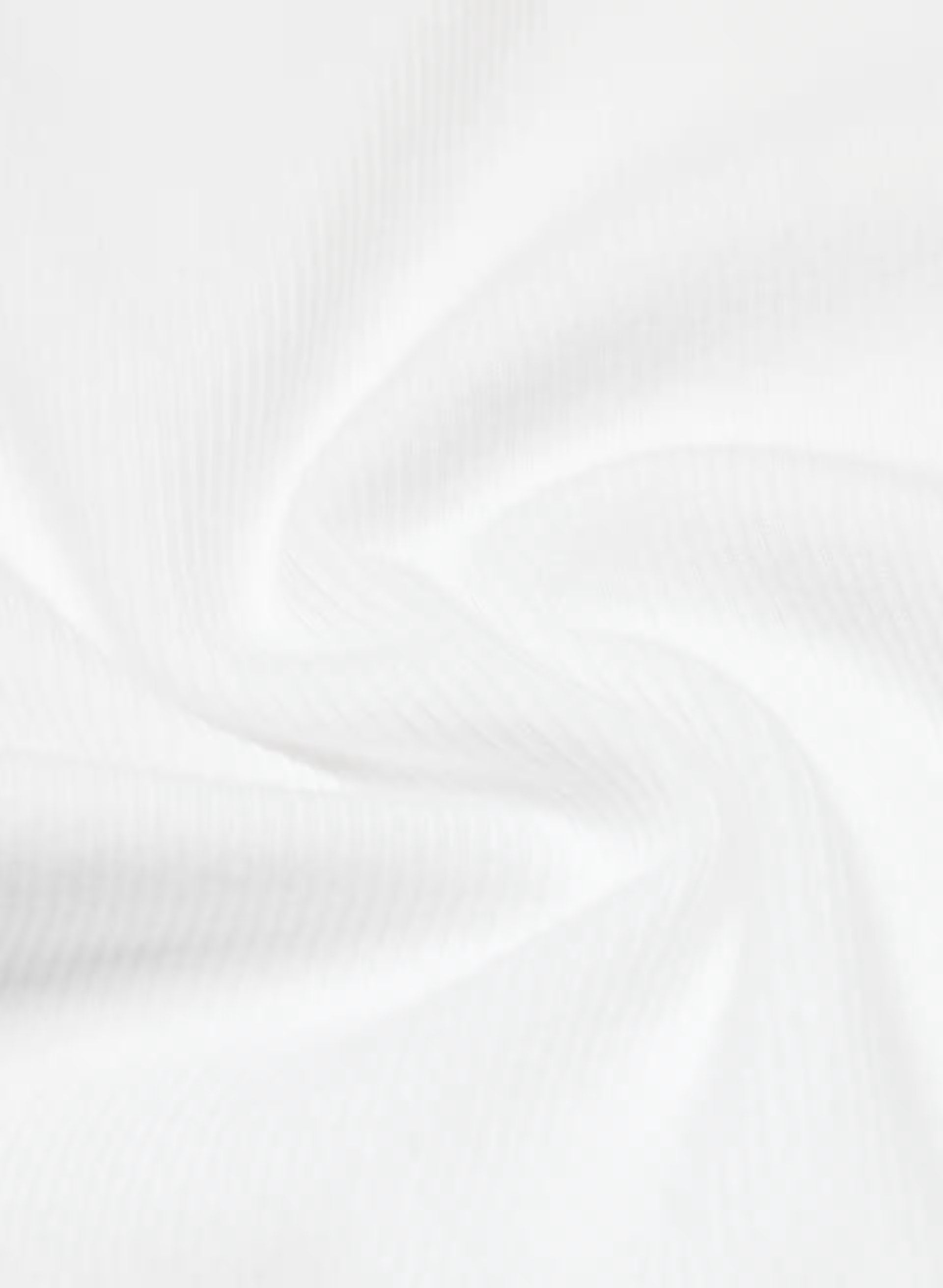 HomeStretch™ Rib Tune Waist T-Shirt - WHITE