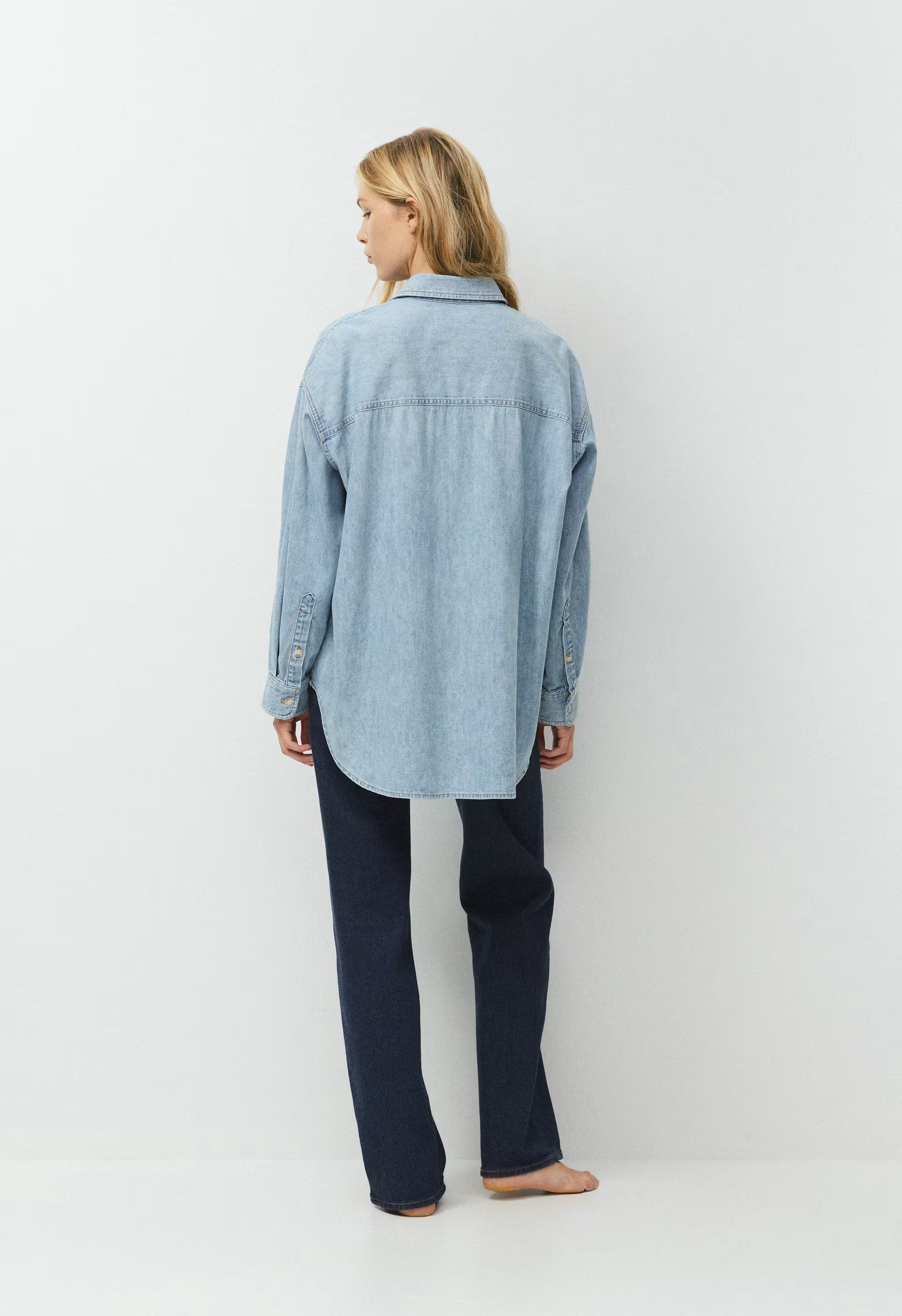 Denim Forum The '80s Comfy Denim Shirt - 7 YRS PCTR THS BLEU
