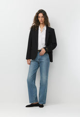 Utility Shirt - HNDSN STRP WT/ADMIRAL