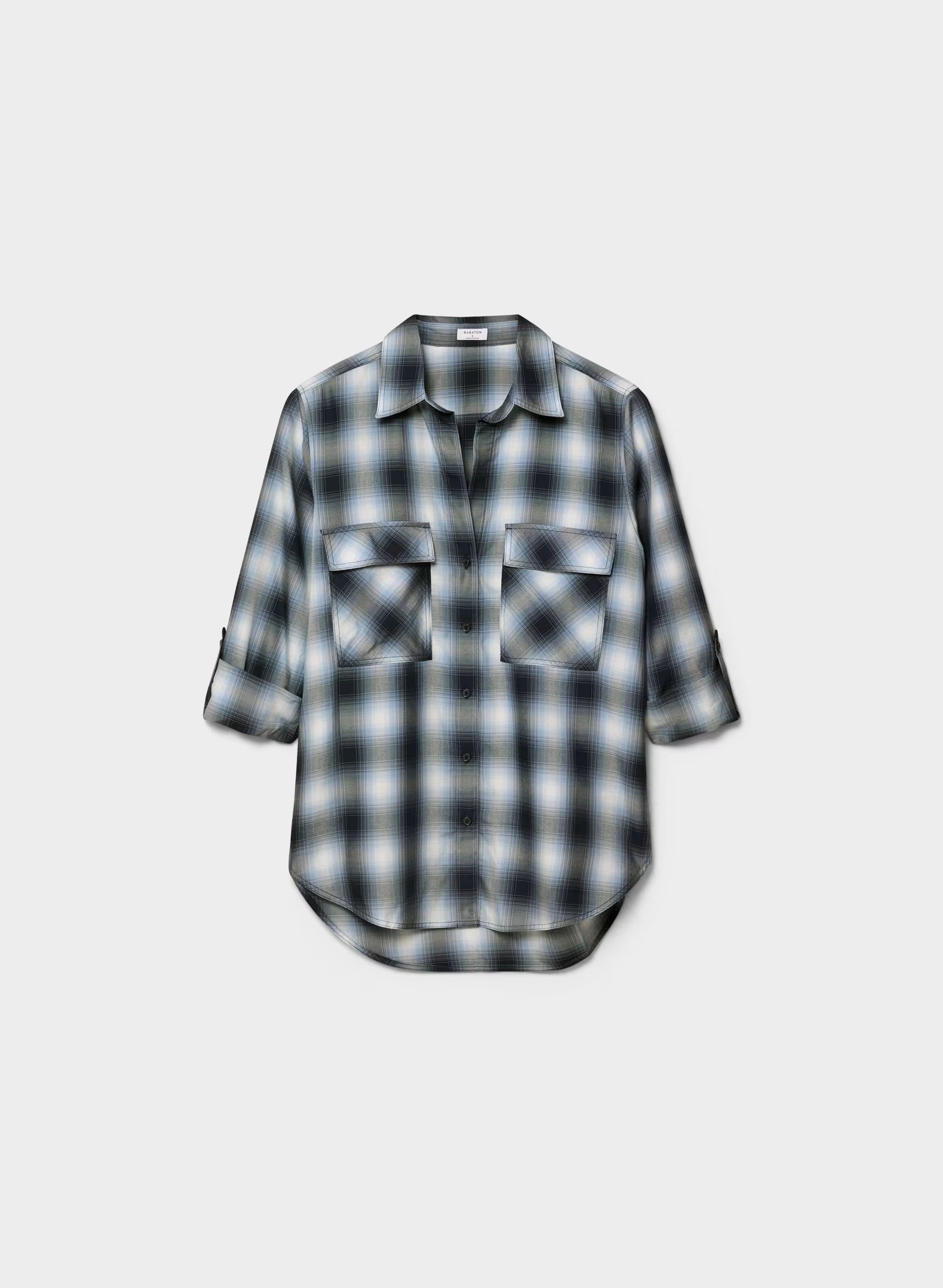 Utility Shirt - ADMRL NVY/ LT BIRCH