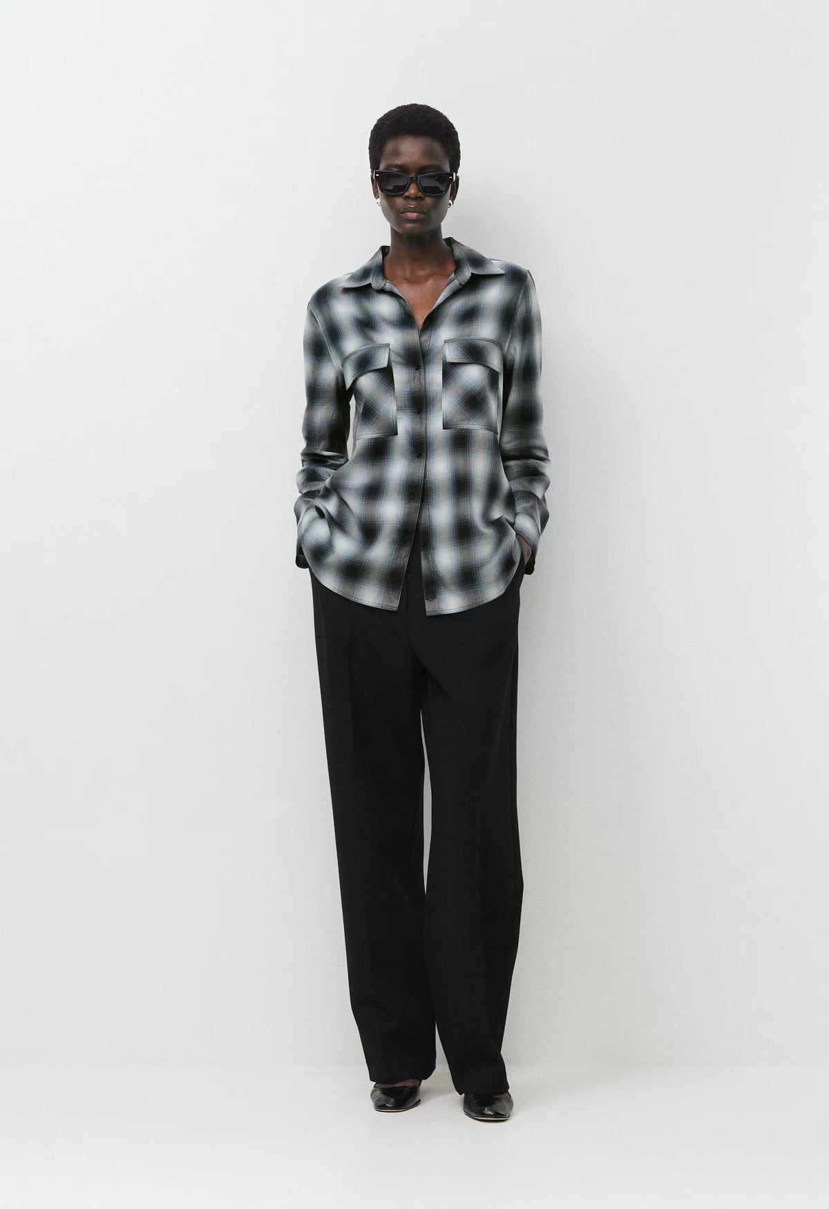 Utility Shirt - ADMRL NVY/ LT BIRCH