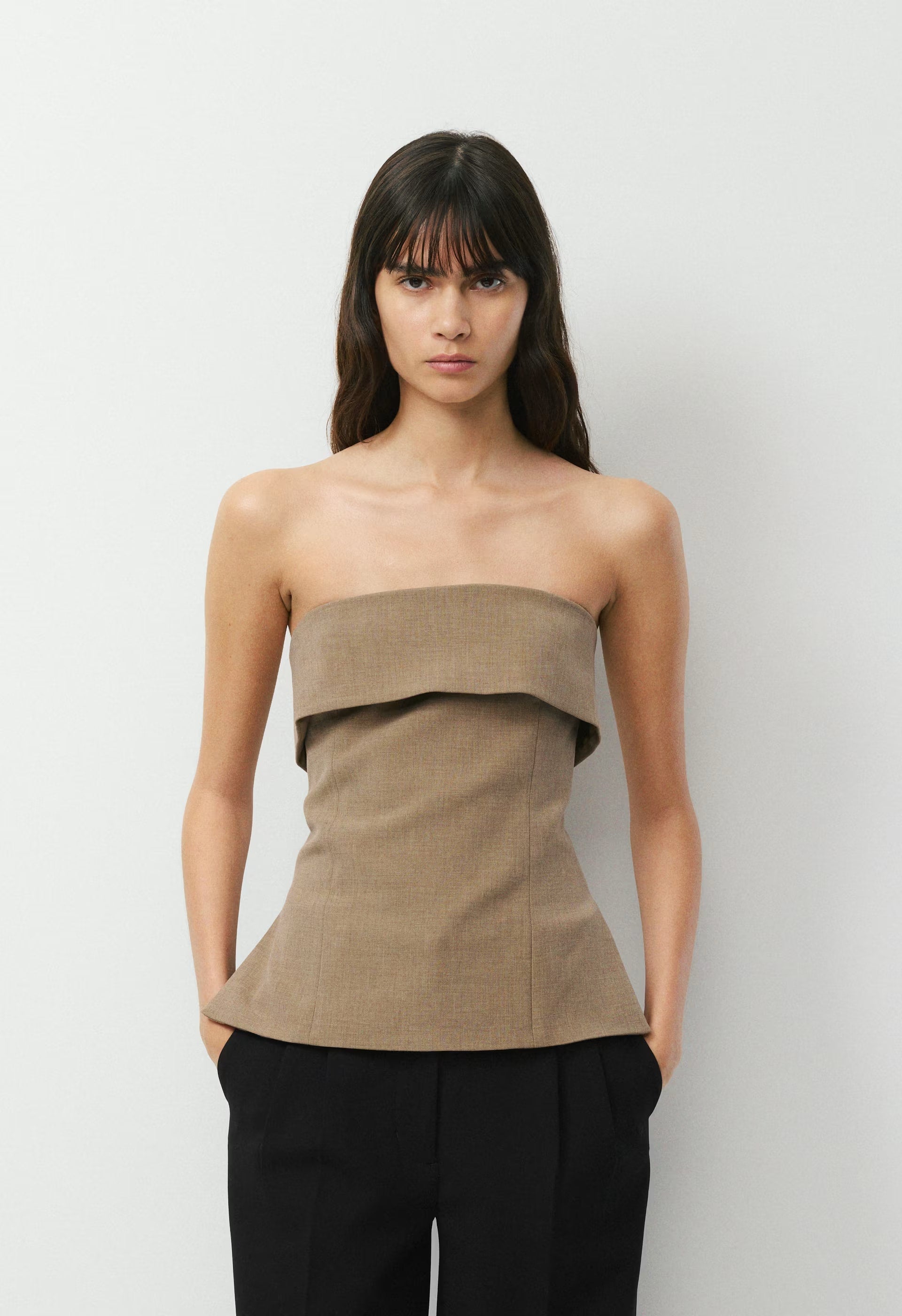 Element Tube Top - Eversential™ - HEATHER GREY TAUPE