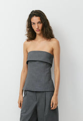 Element Tube Top - Eversential™ - HEATHER CHARCOAL