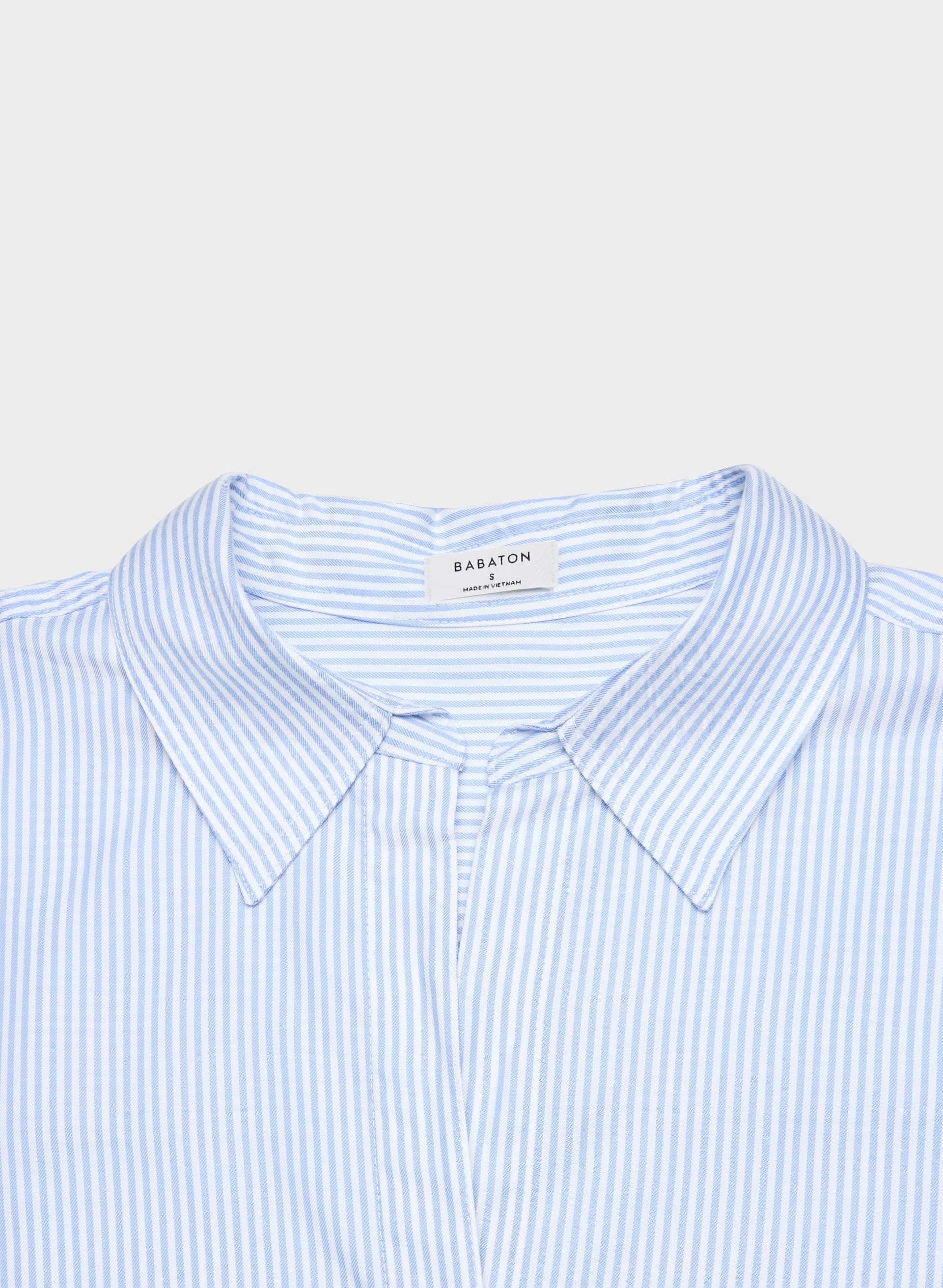 Archive Shirt - WLSN STRP CRFL BL/WHT