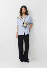 Archive Shirt - WLSN STRP CRFL BL/WHT