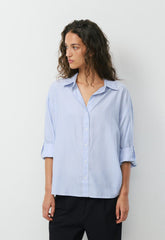 Archive Shirt - WLSN STRP CRFL BL/WHT