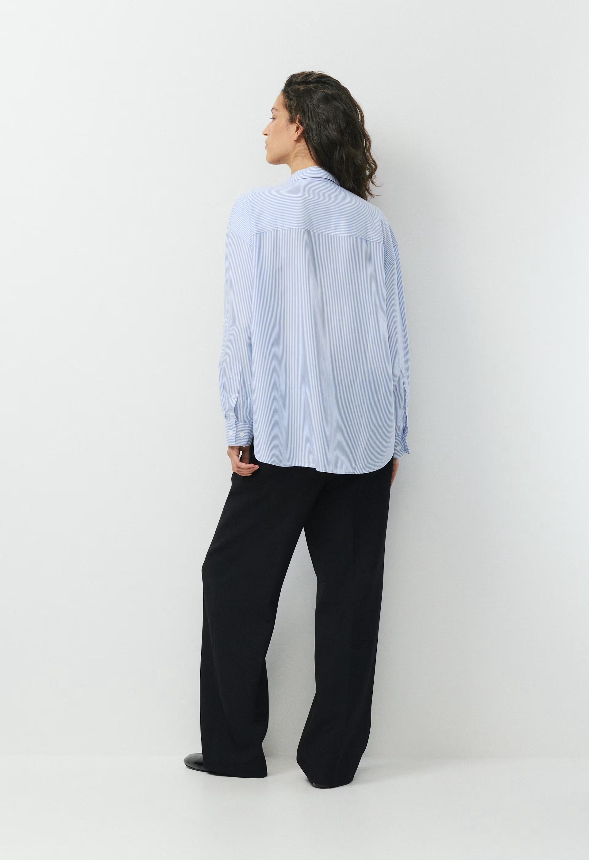 Archive Shirt - WLSN STRP CRFL BL/WHT