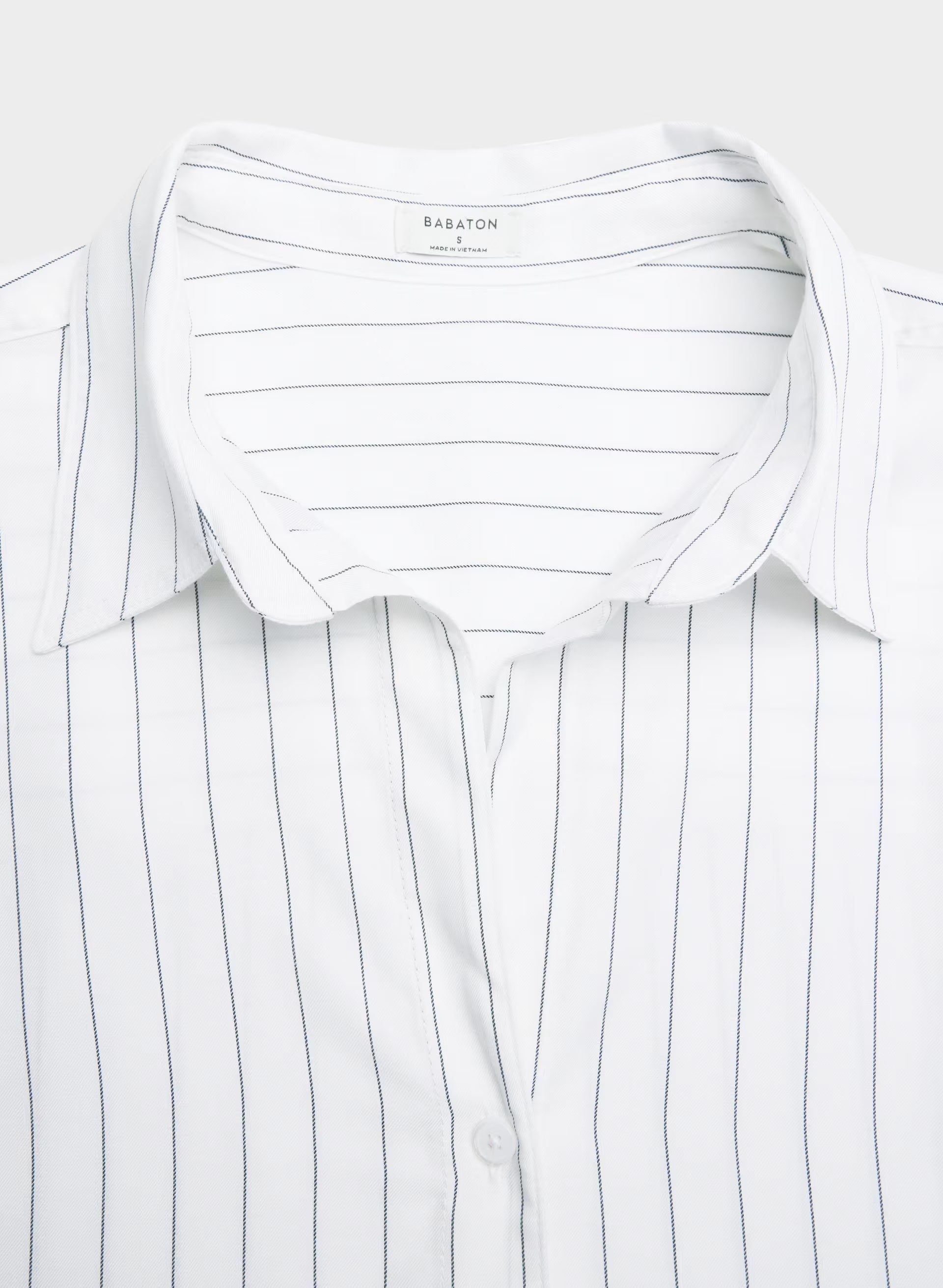 Archive Shirt - HNDSN STRP WT/ADMIRAL