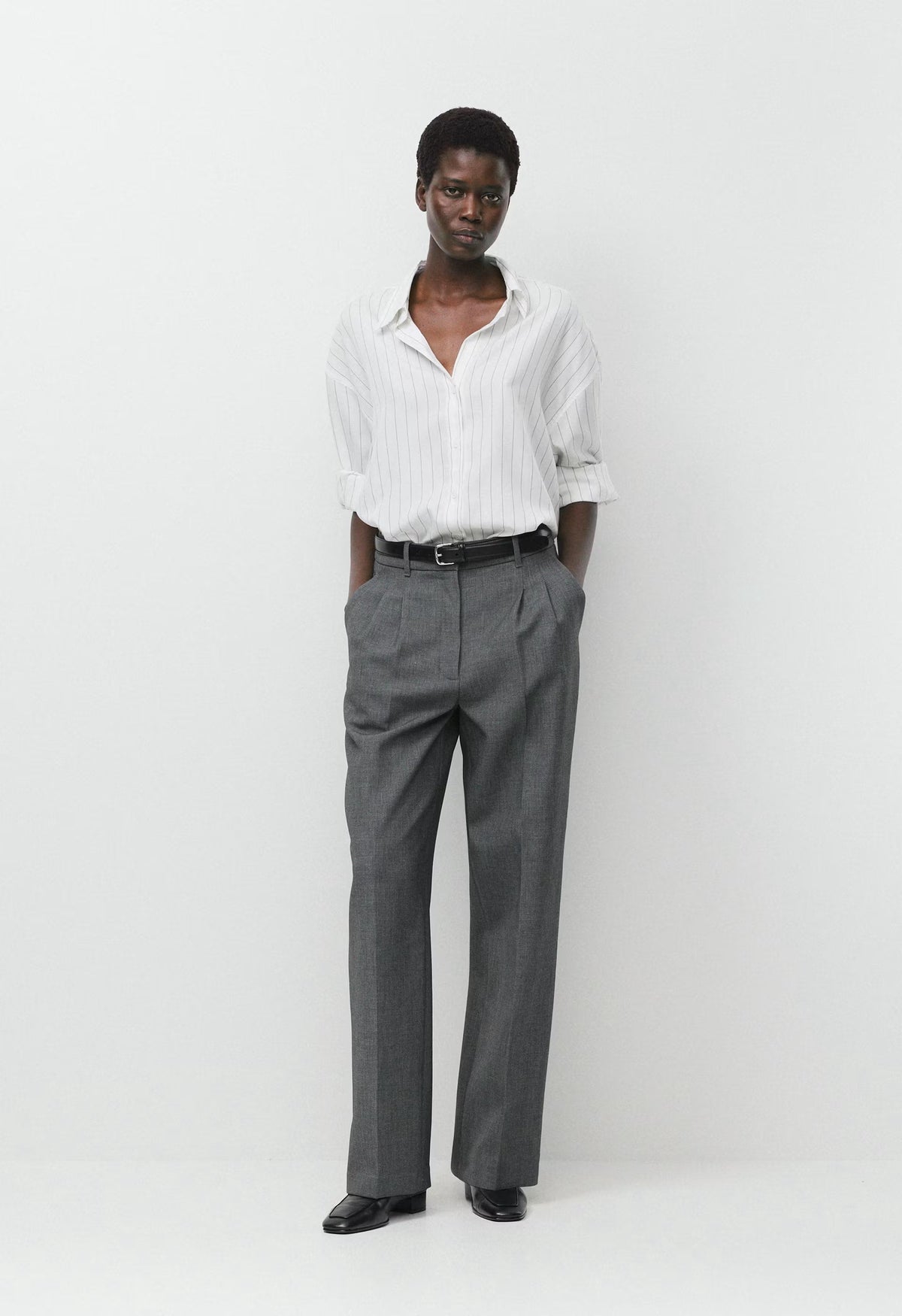 Archive Shirt - HNDSN STRP WT/ADMIRAL