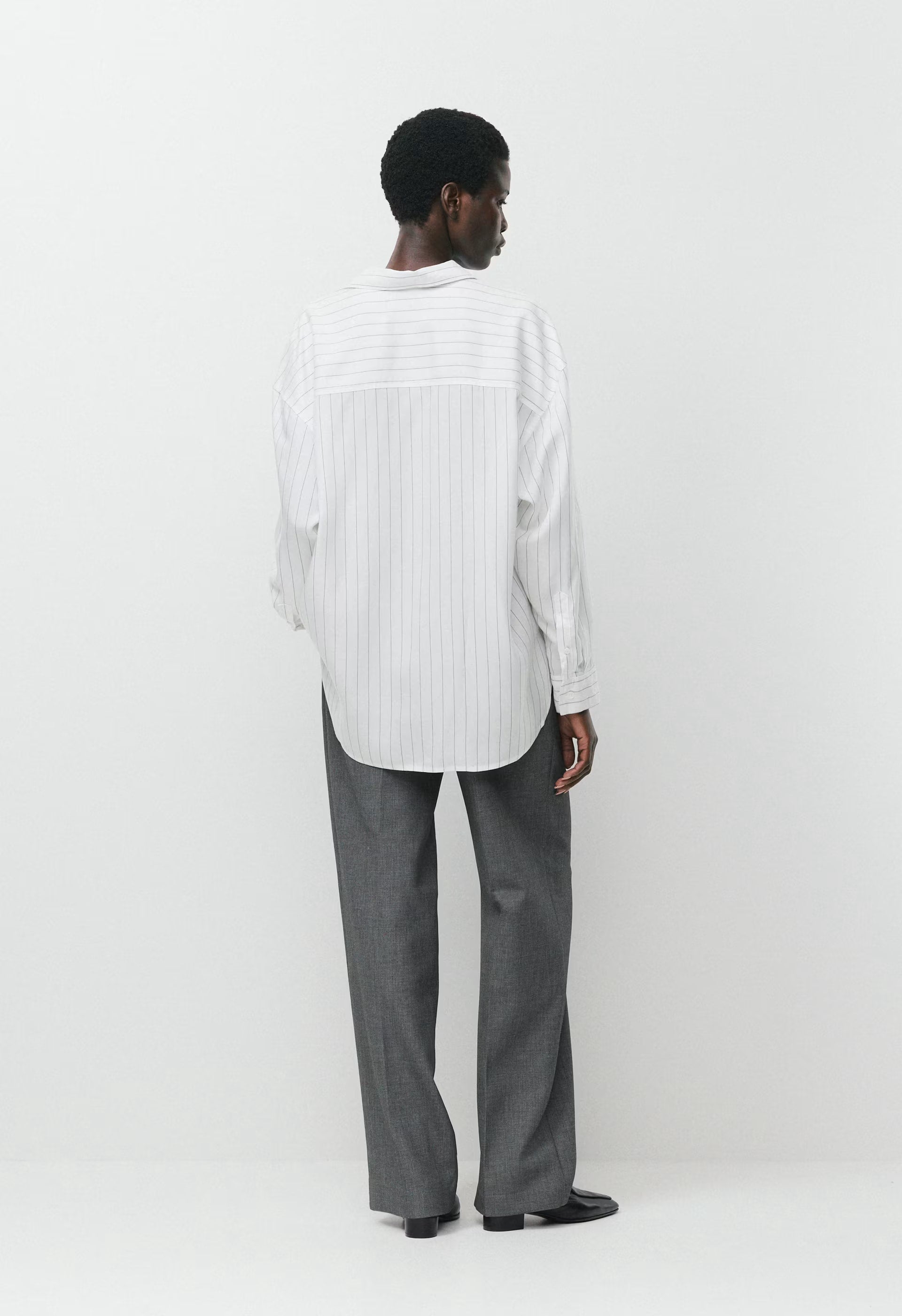 Archive Shirt - HNDSN STRP WT/ADMIRAL