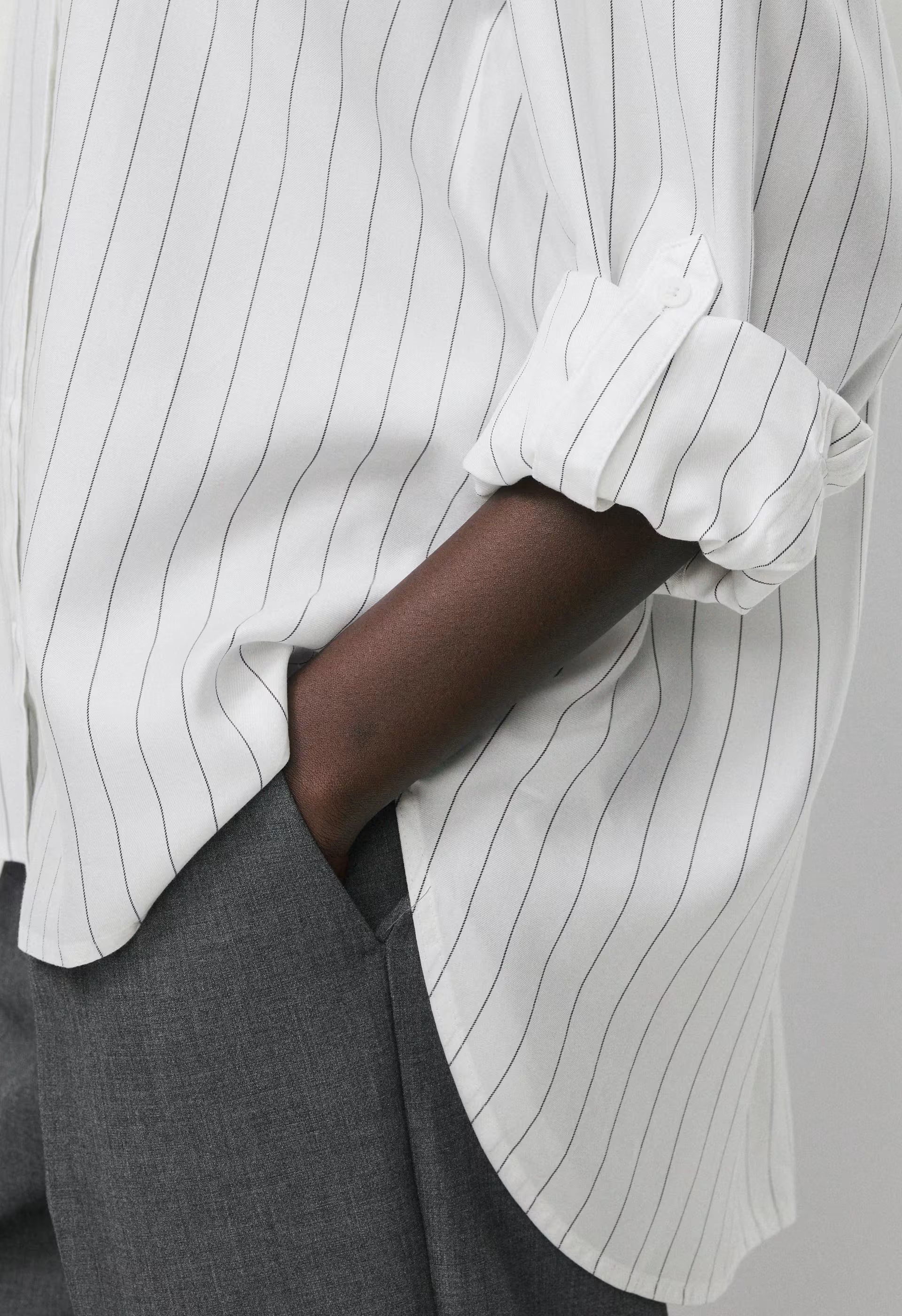 Archive Shirt - HNDSN STRP WT/ADMIRAL