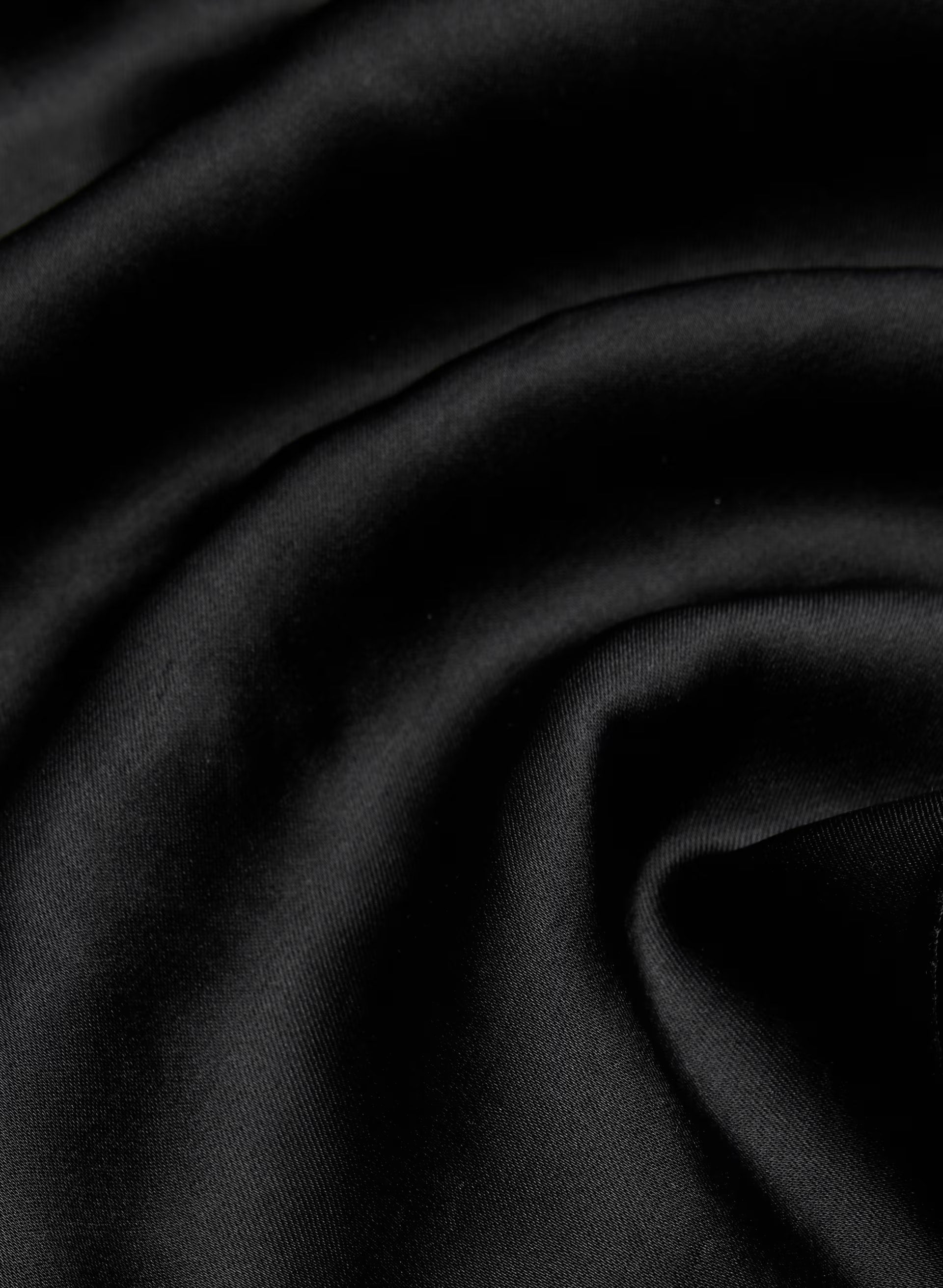 Martini Satin Halter Top - BLACK