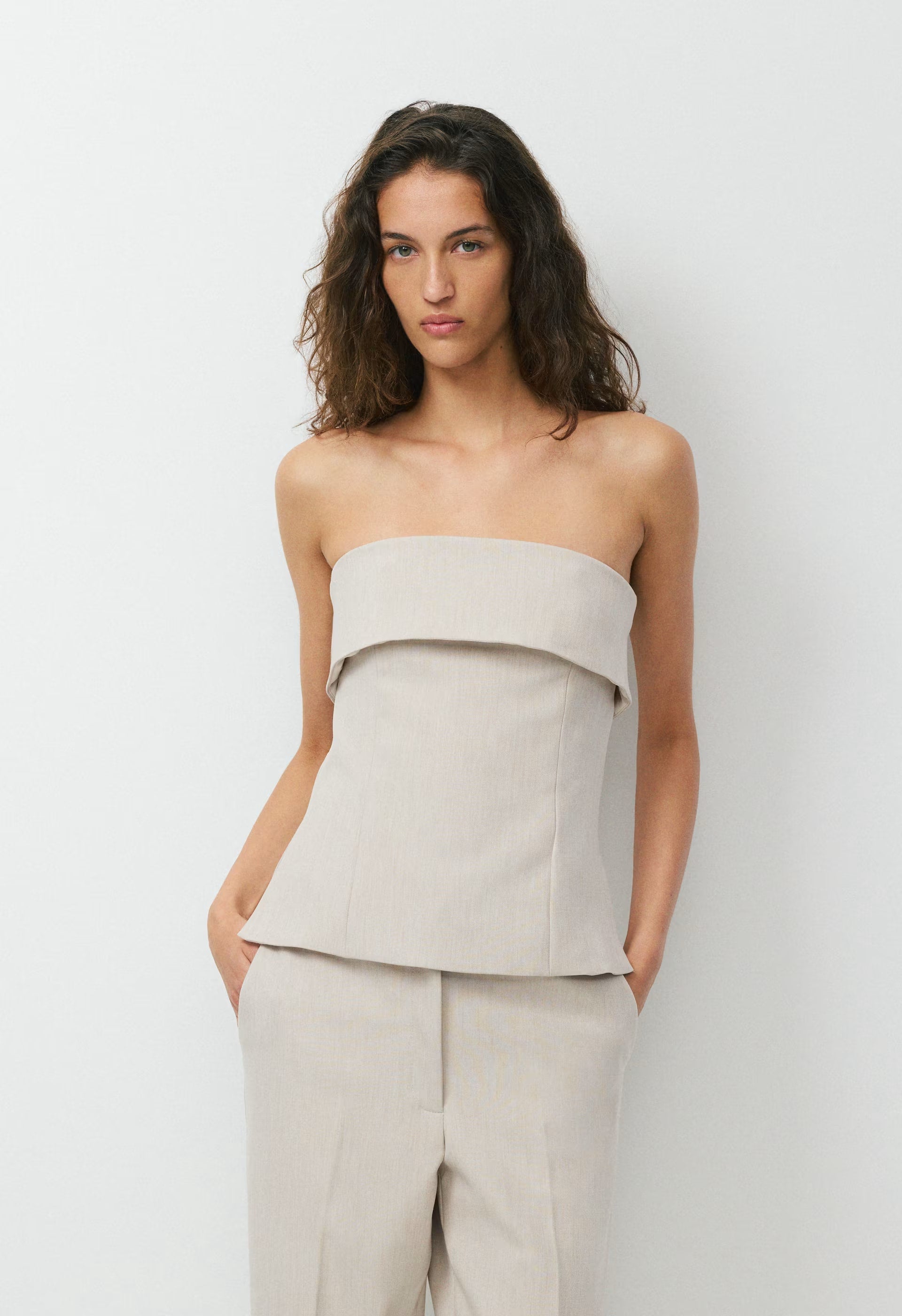 Element Tube Top - Eversential™ - HEATHER MATTE PEARL