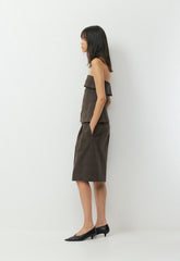 Element Tube Top - Eversential™ - CACAO NIB BRWN/GREY
