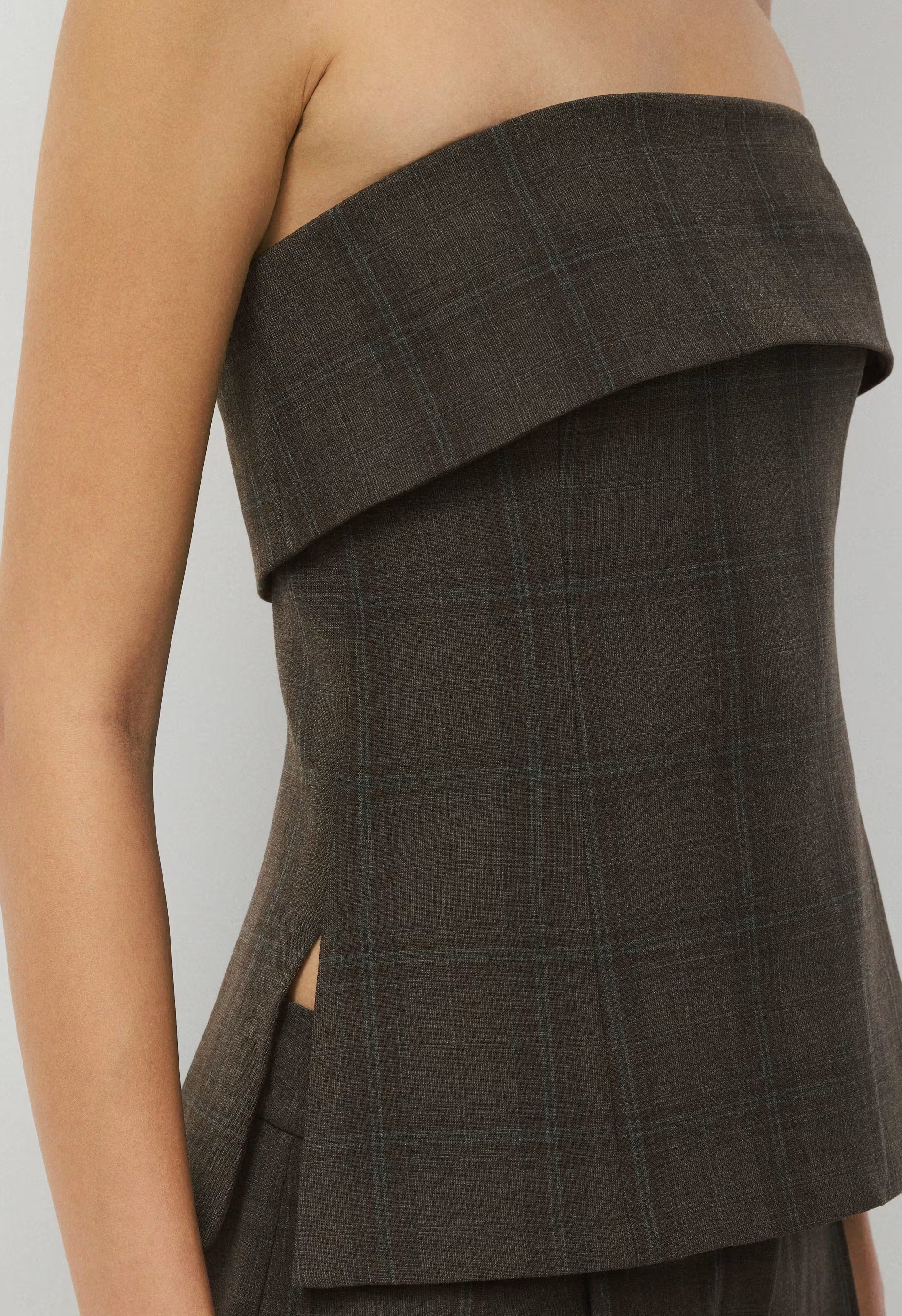 Element Tube Top - Eversential™ - CACAO NIB BRWN/GREY