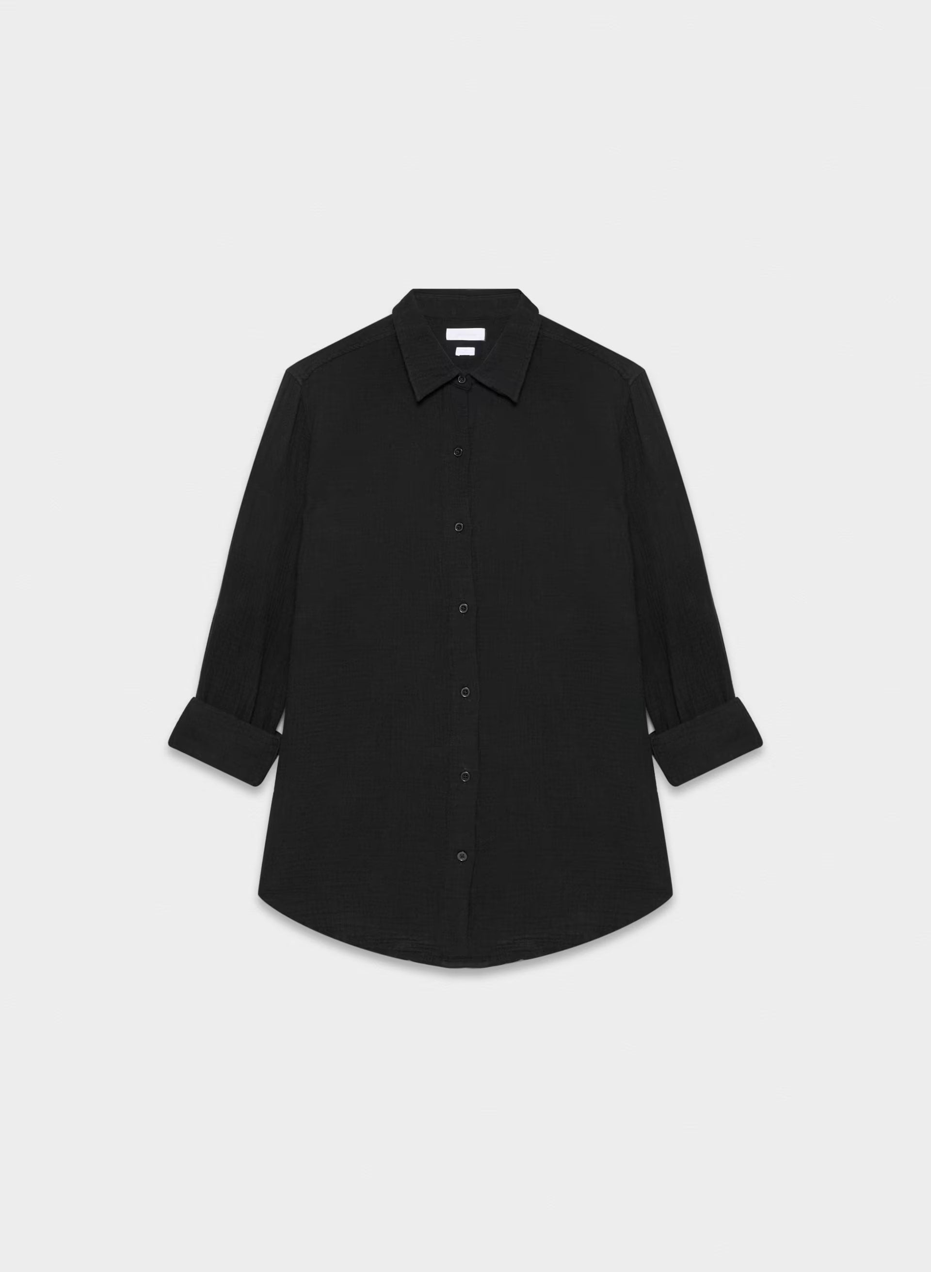 AirPlush Cotton™ Sail Shirt - BLACK