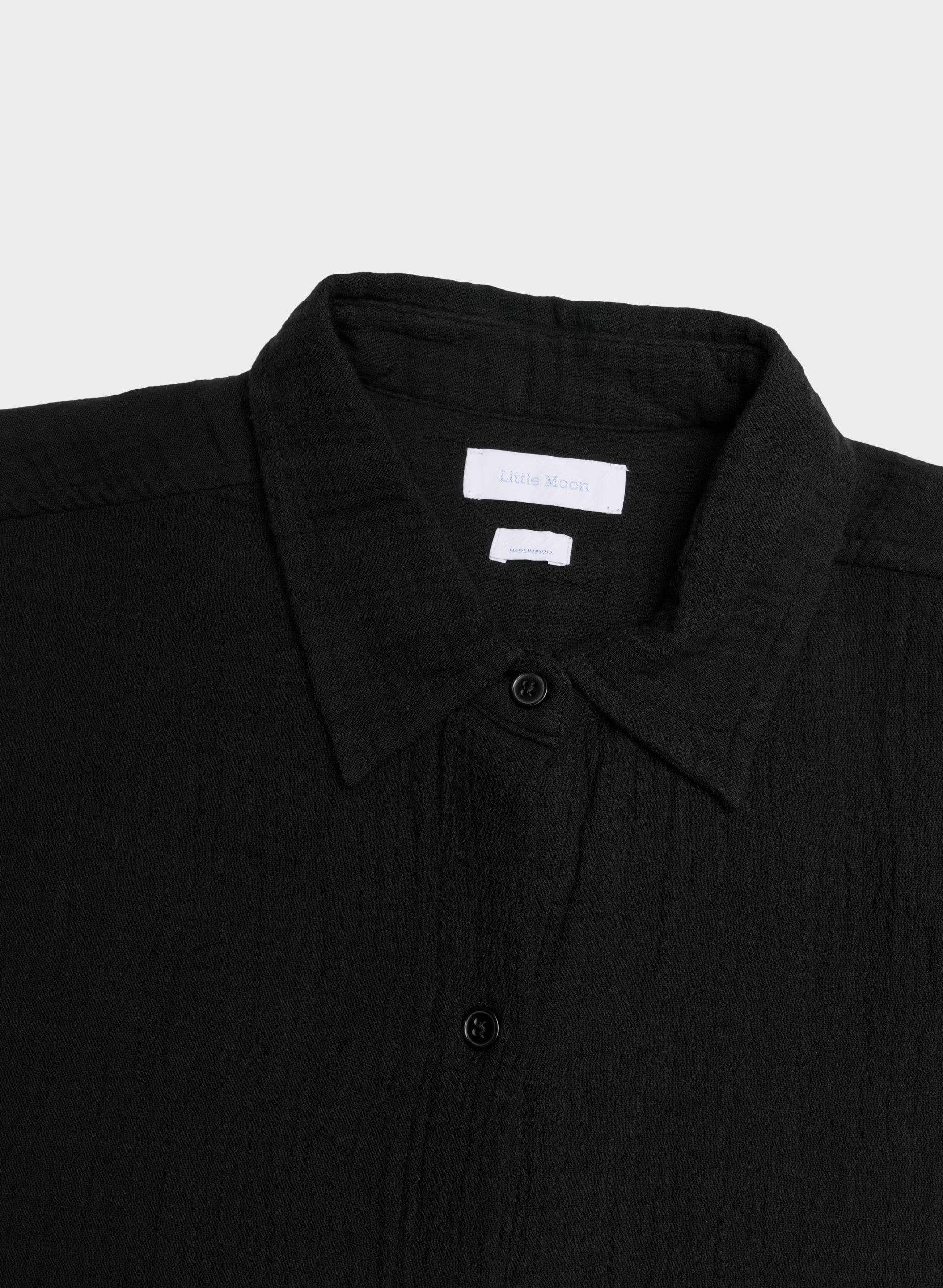 AirPlush Cotton™ Sail Shirt - BLACK
